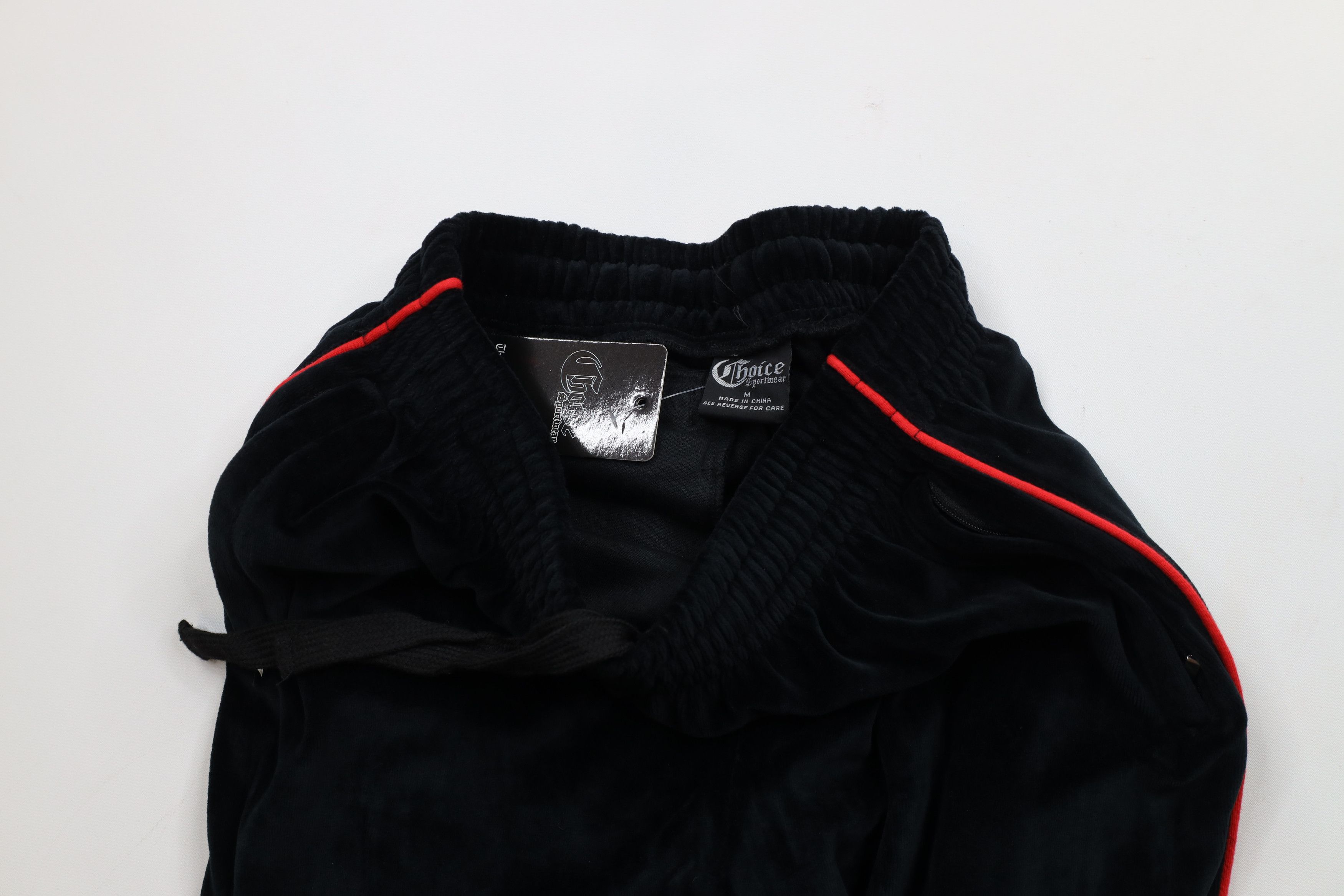 Vintage Deadstock Vintage Y2K Streetwear Velour Sweatpants Pants Size US 34 / EU 50 - 7 Thumbnail