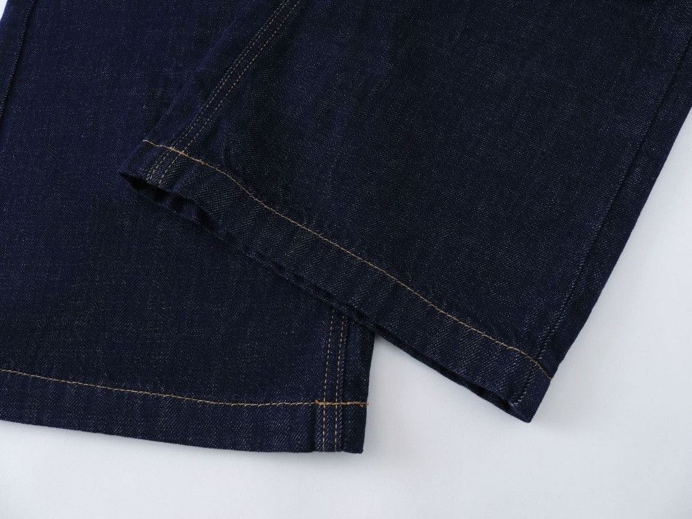 Jean Men's High-Street Vibe Casual Loose-Fit Straight-Leg Jeans Size US 32 / EU 48 - 5 Thumbnail