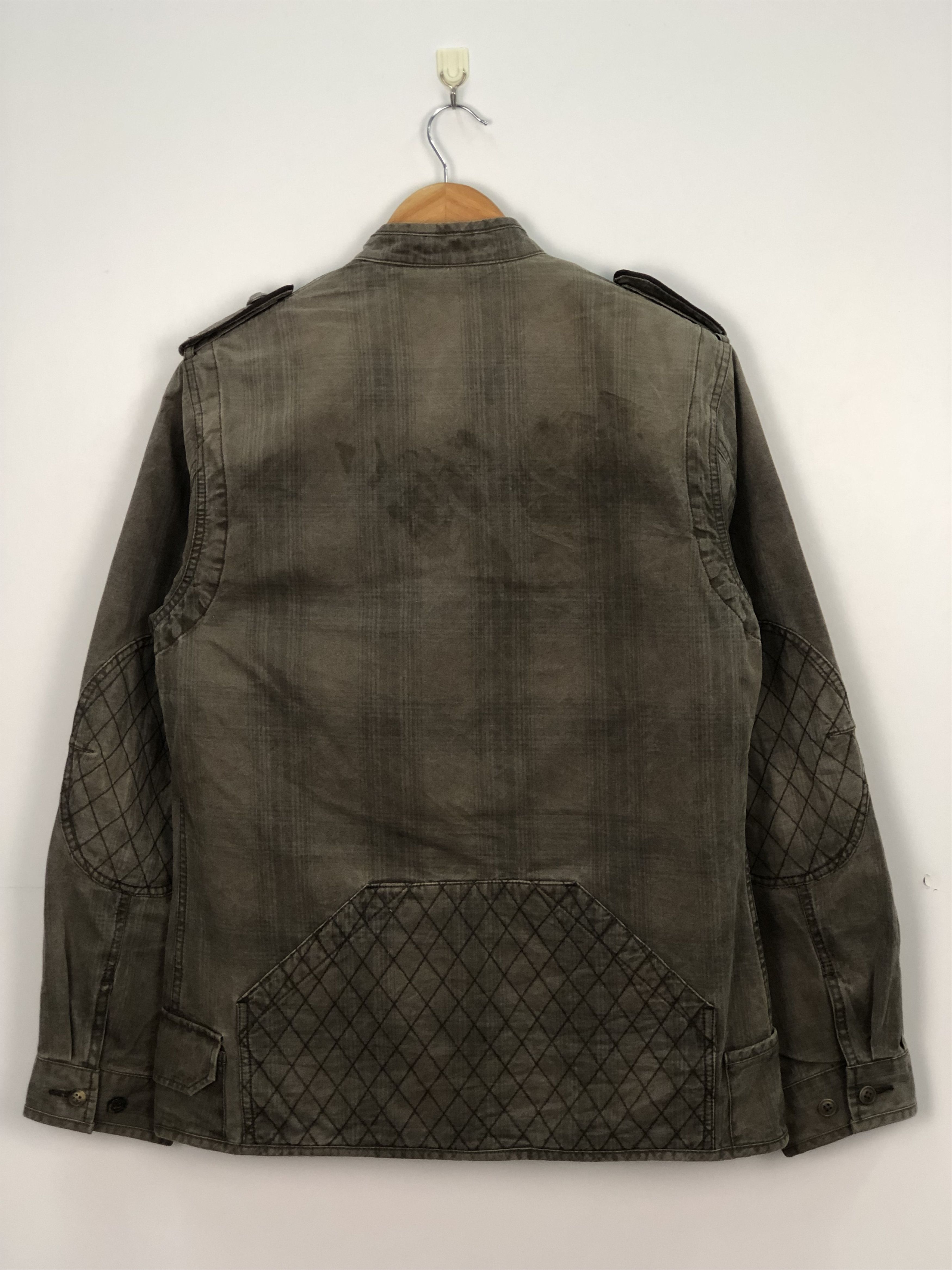Freewheelers R.Newbold Faded Denim Multipocket Jacket J0166 Size US L / EU 52-54 / 3 - 3 Thumbnail