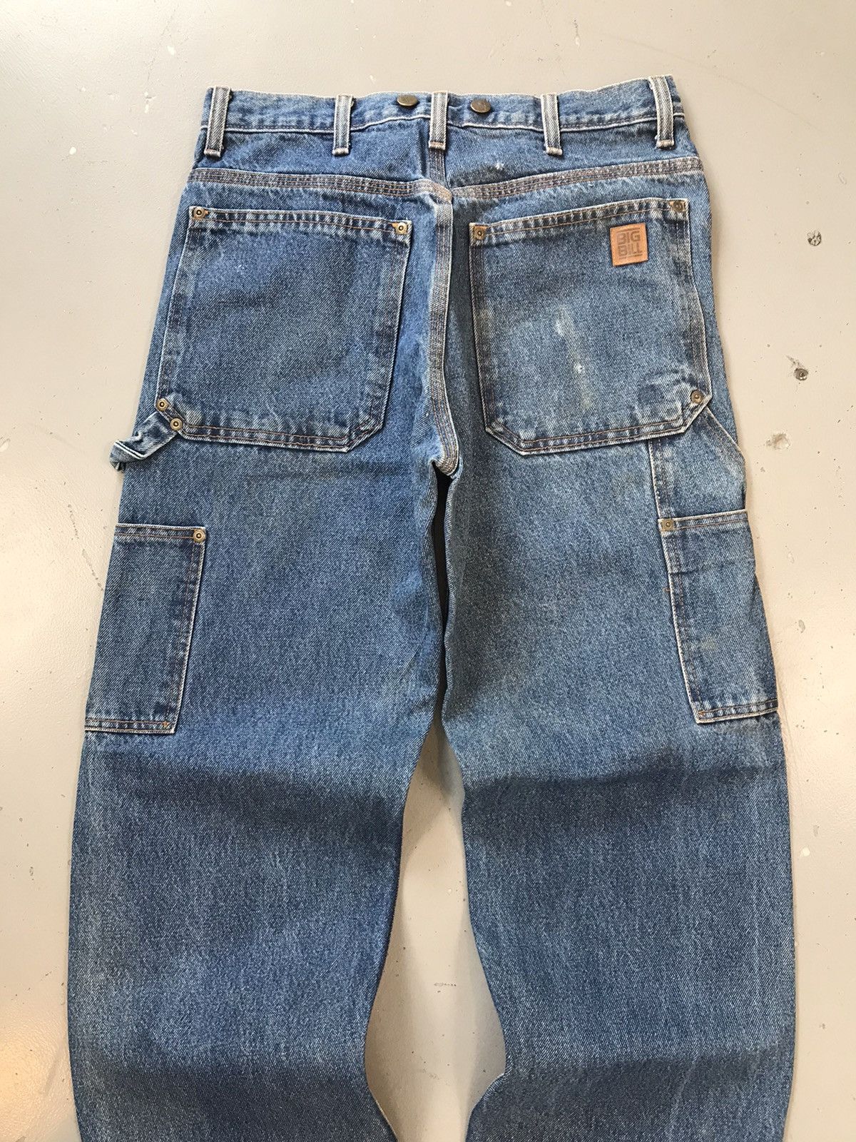 Vintage Vintage big bill double knee denim Size US 30 / EU 46 - 13 Thumbnail