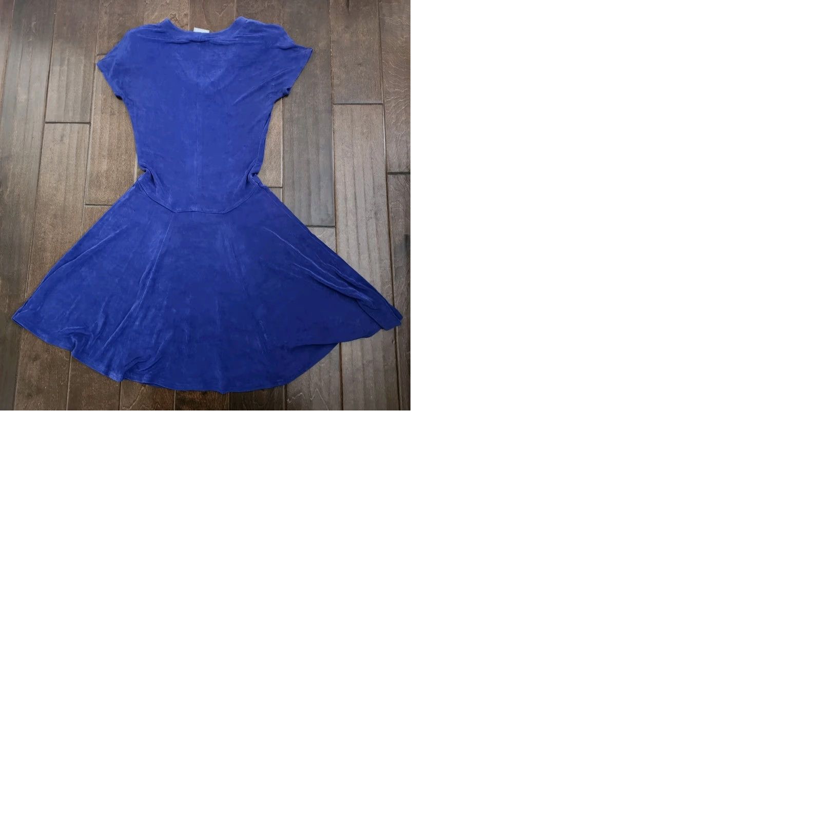 Vintage Rabbit Rabbit Rabbit Designs Blue Fit Flare Dress Womens 6 USA Size M / US 6-8 / IT 42-44 - 10 Thumbnail