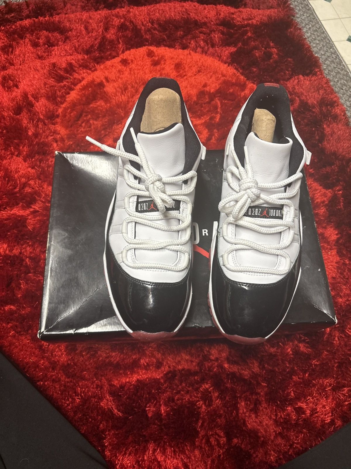 Jordan Brand Jordan 11 Retro Low Concord Bred Size US 12 / EU 45 - 3 Thumbnail