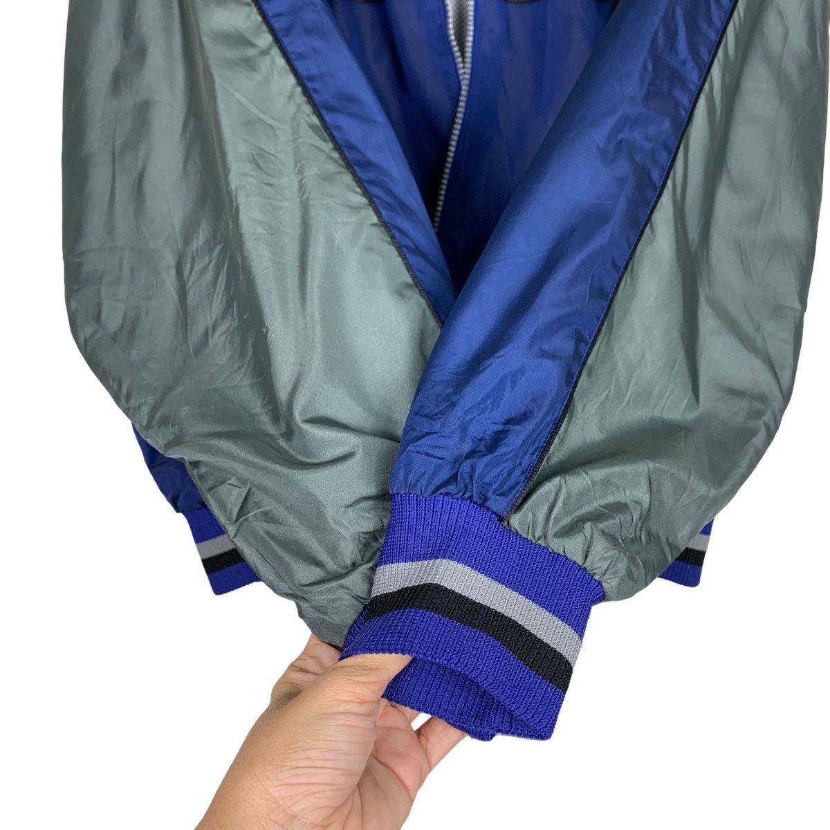 Le Coq Sportif LE COQ SPORTIF Colorblock Windbreaker Light Jacket #0093-C6 Size US L / EU 52-54 / 3 - 12 Thumbnail