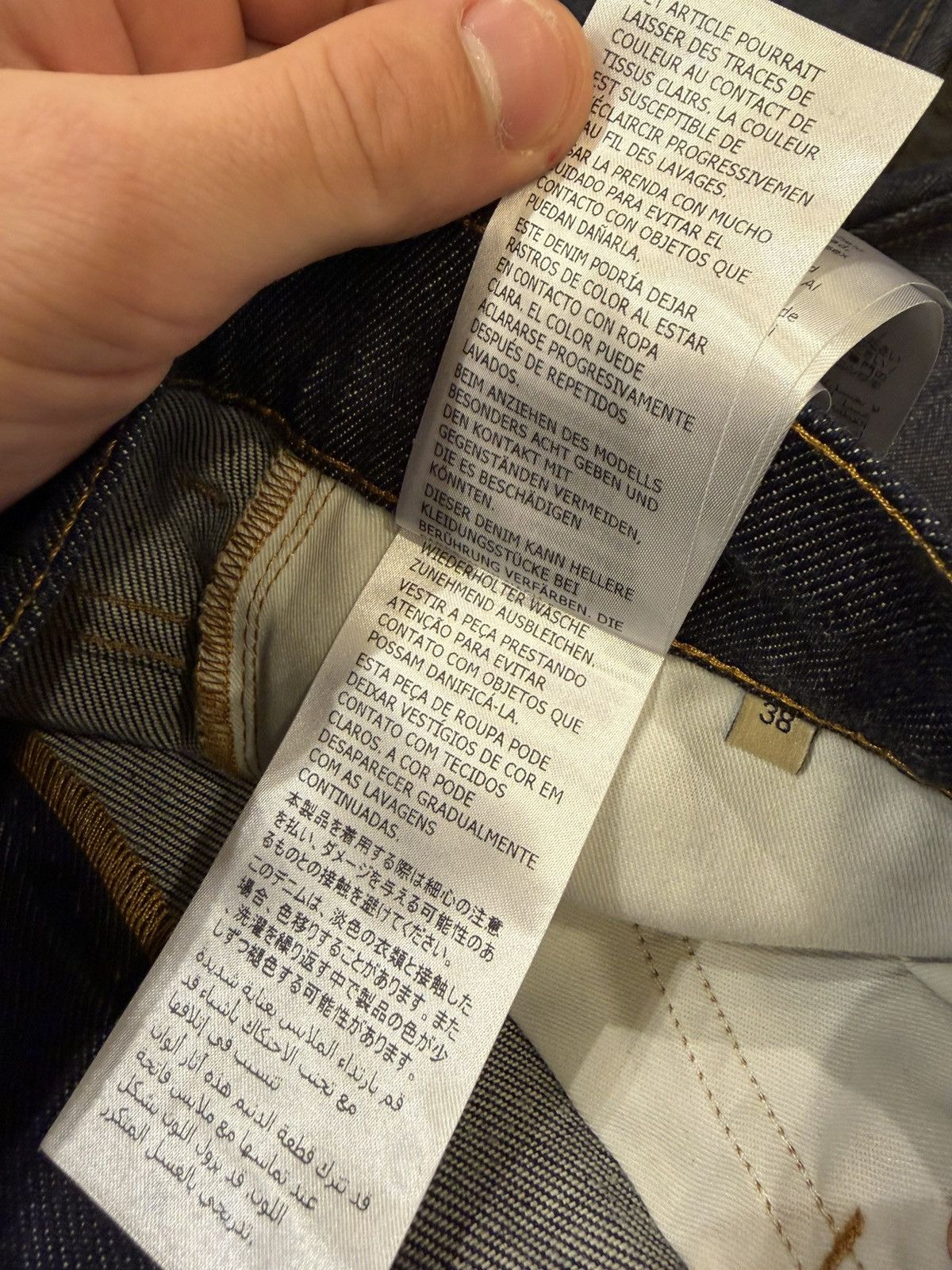 Gucci Gucci Monogram Cuff Denim Jeans Size US 38 / EU 54 - 8 Thumbnail