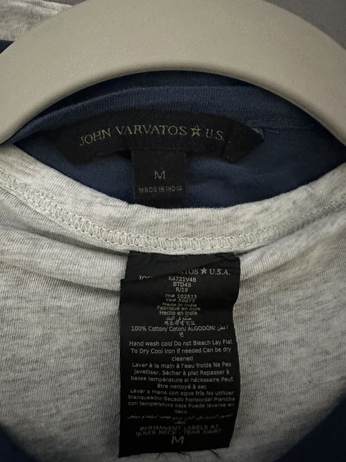 John Varvatos John Varvatos Rockford Reversible T-Shirt Size US M / EU 48-50 / 2 - 10 Thumbnail