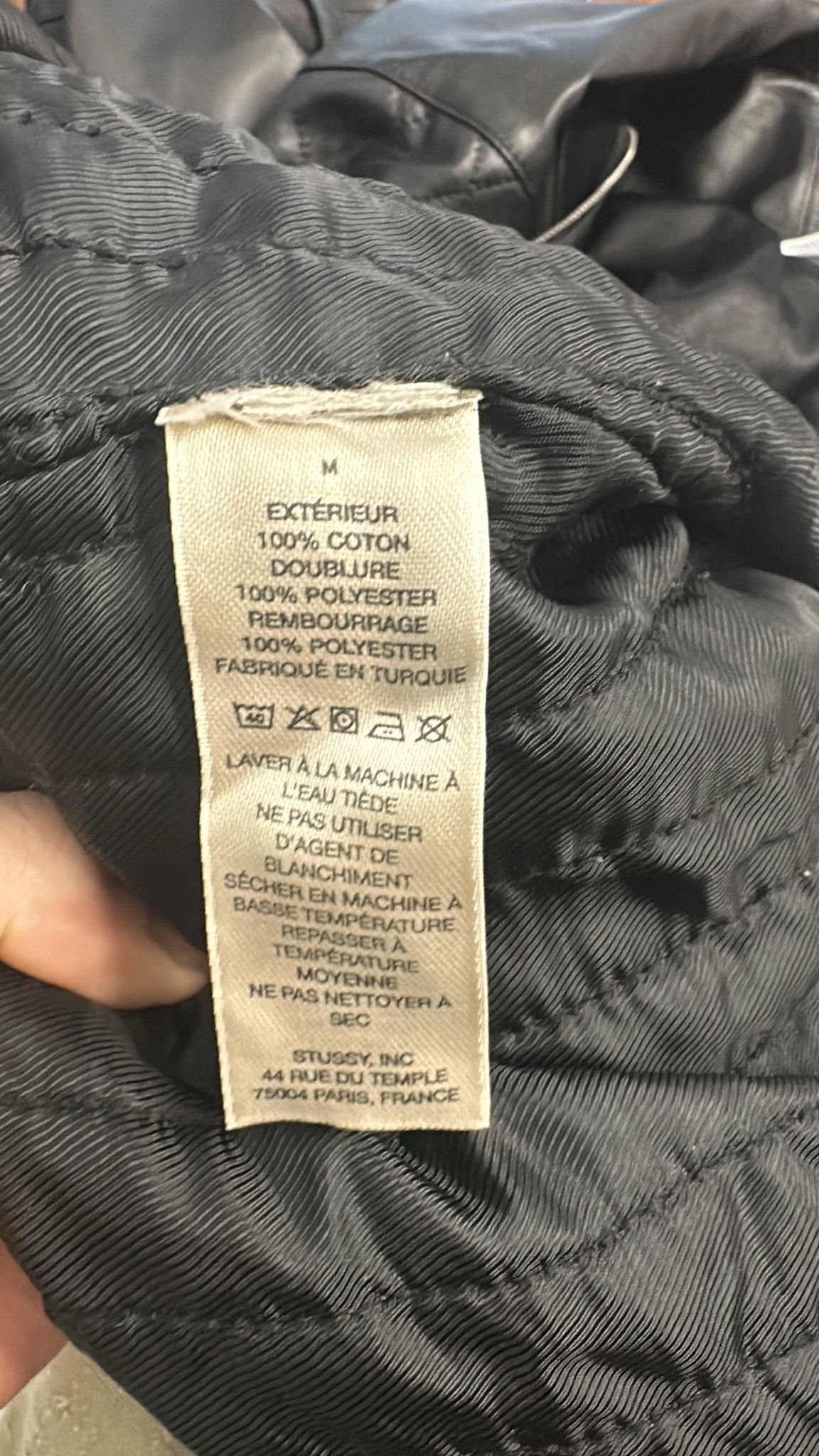 Stussy × Vintage Stussy Work Canvas Needle Punch Jacket Khaki Size Medium Size US M / EU 48-50 / 2 - 7 Thumbnail