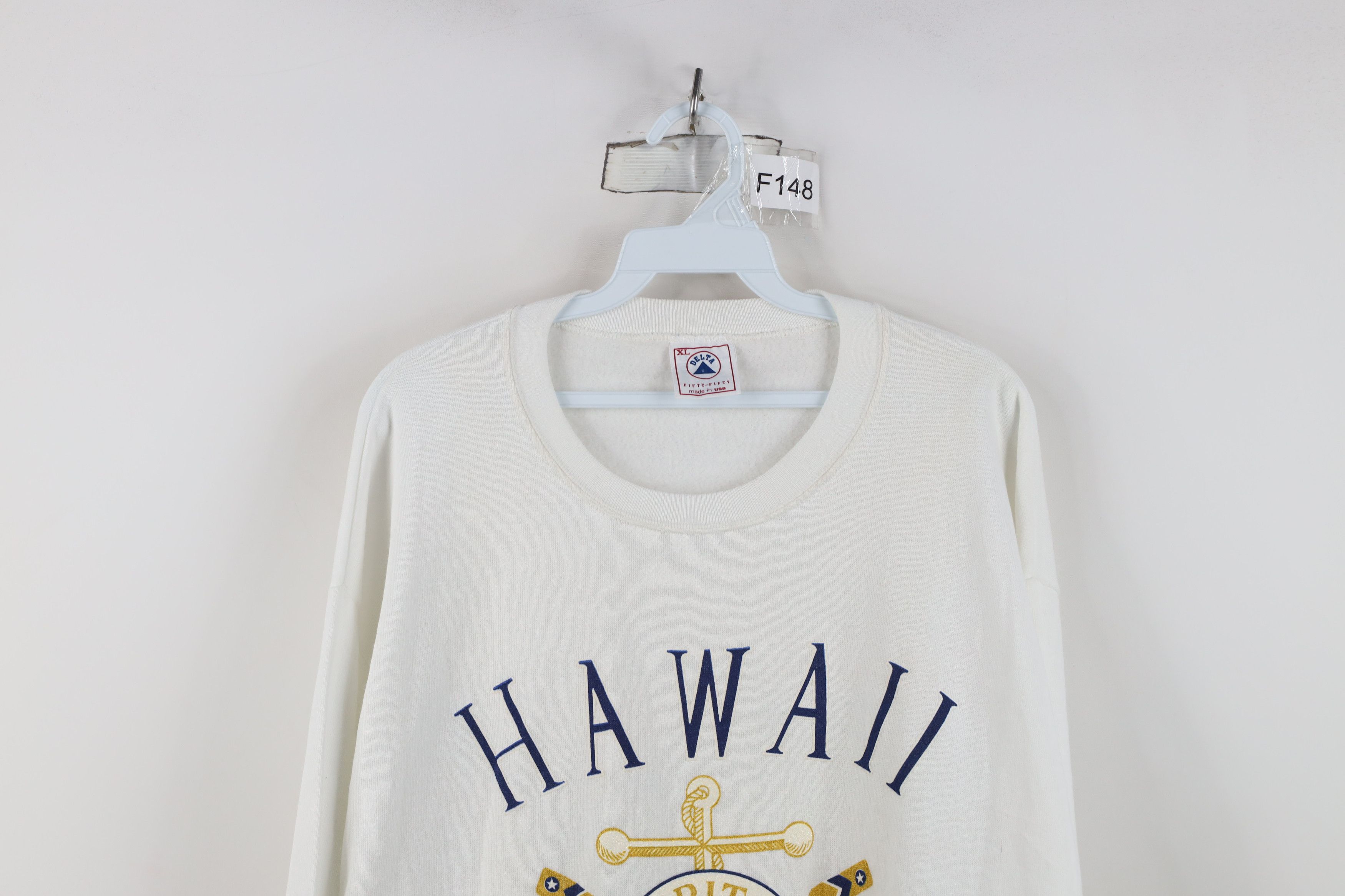 Vintage Vintage 90s Streetwear Spirit of Aloha Hawaii Sweatshirt USA Size US XL / EU 56 / 4 - 2 Thumbnail