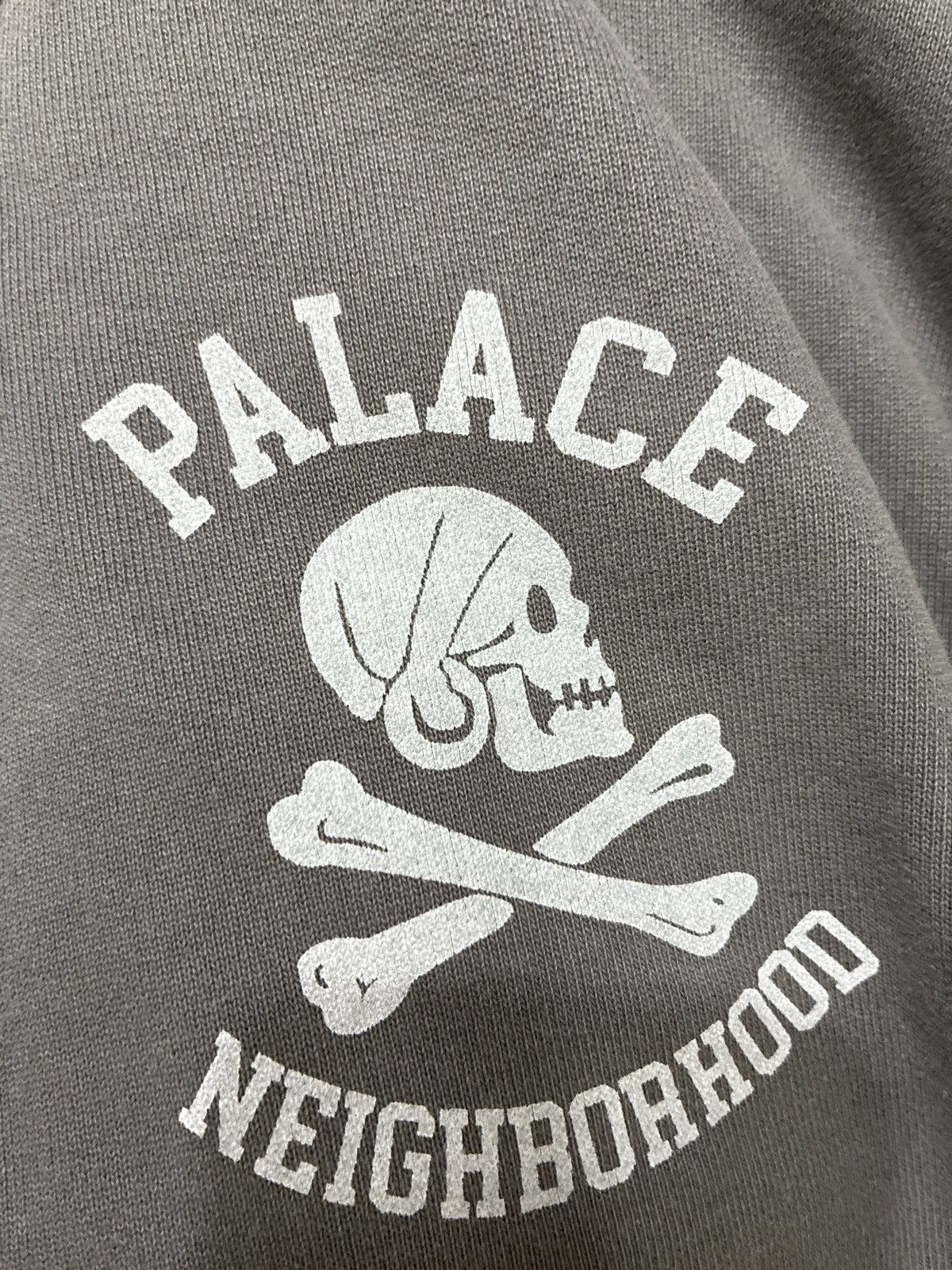 Palace Palace x Neighborhood Skull Zip Up Charcoal Grey Size US M / EU 48-50 / 2 - 7 Thumbnail