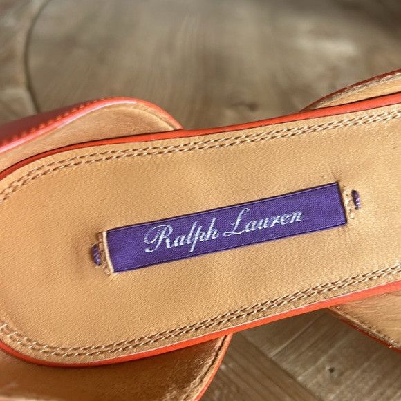 Ralph Lauren Purple Label RALPH LAUREN purple label orange leather ballerina flats 39 Size US 9 / IT 39 - 5 Thumbnail