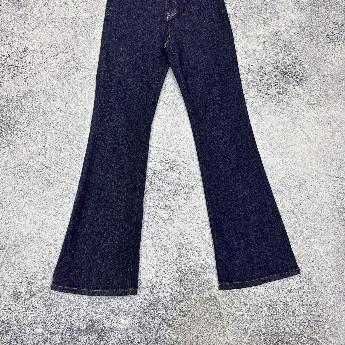 Prada Prada Dark Indigo Flared Jeans 26 size Size 26" / US 2 / IT 38 - 2 Thumbnail