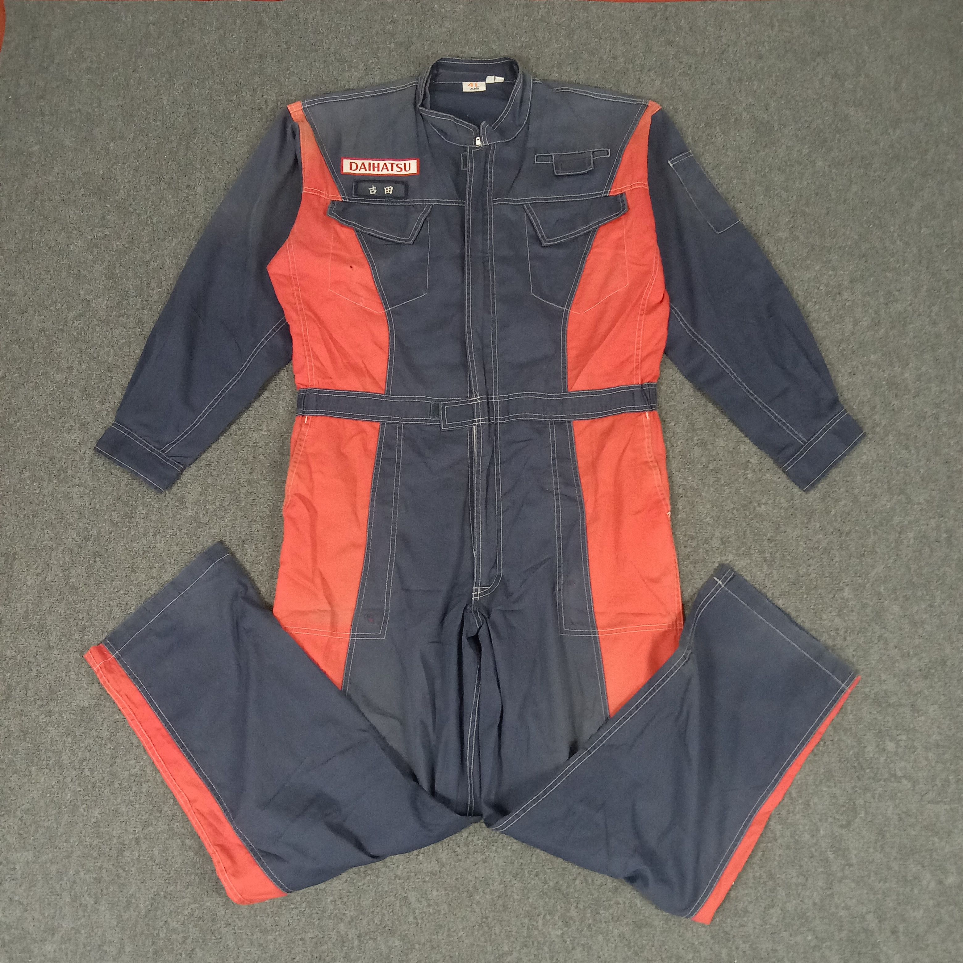 Japanese Brand × Vintage DAIHATSU Japanese Racing Team Coverall Jacket Size US XL / EU 56 / 4 - 6 Thumbnail