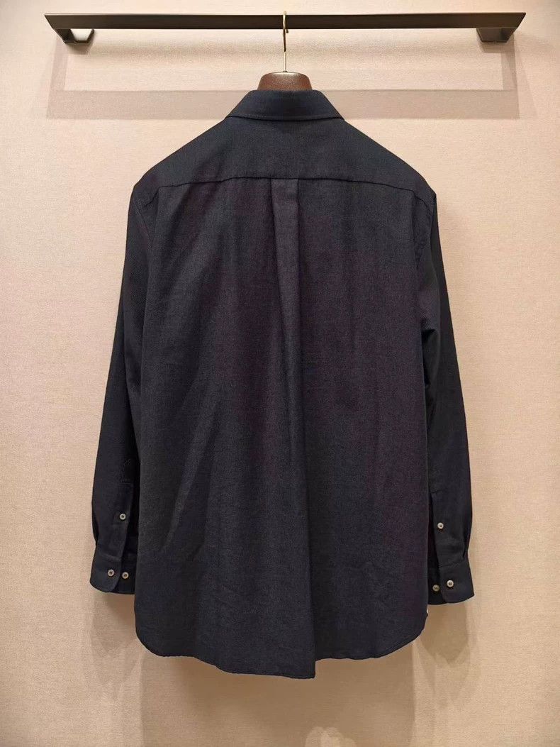 Loro Piana LORO PIANA Cashmere blend shirt Size US L / EU 52-54 / 3 - 2 Thumbnail