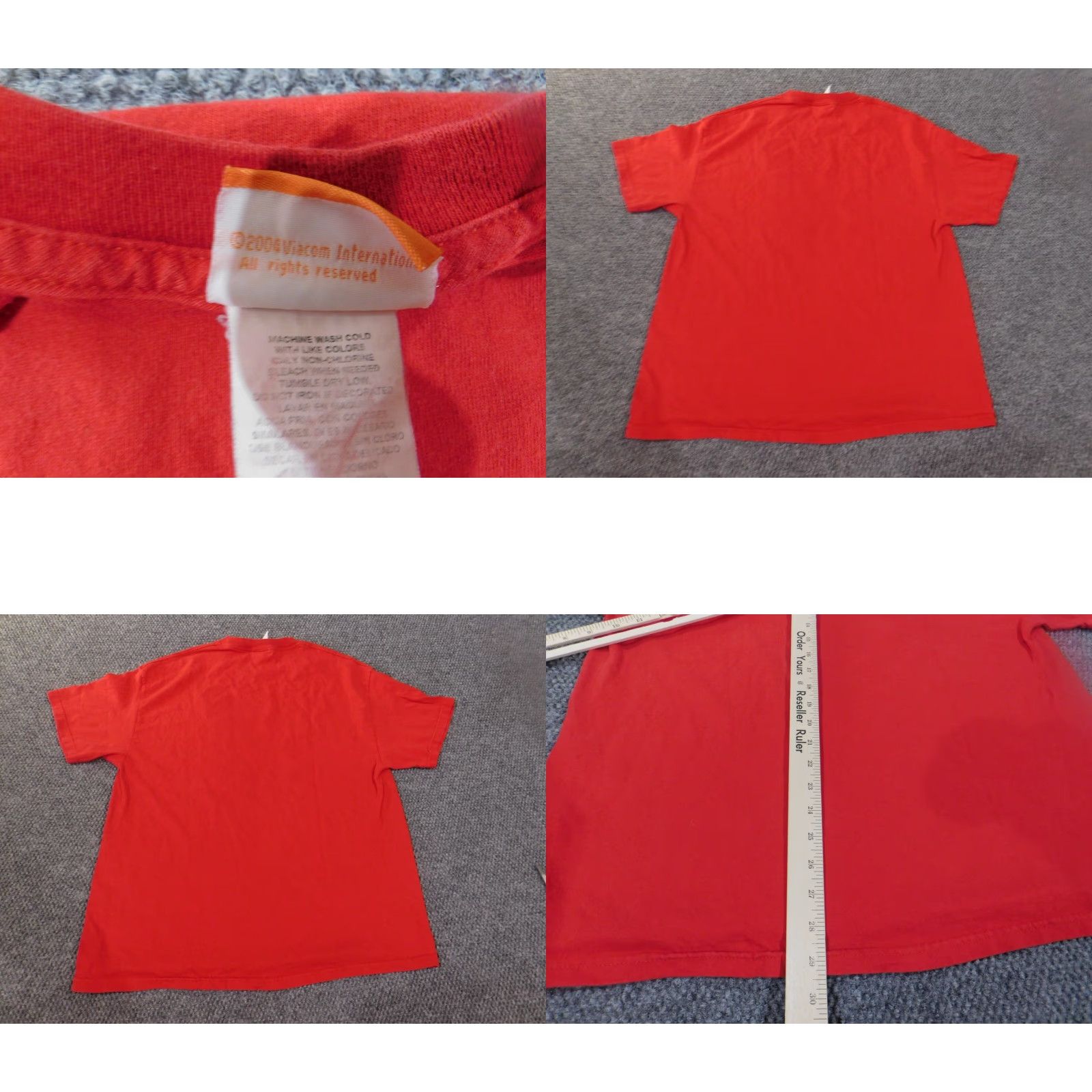 Nickelodeon VINTAGE NO - (Note: Cannot add new information) Size US XL / EU 56 / 4 - 8 Thumbnail