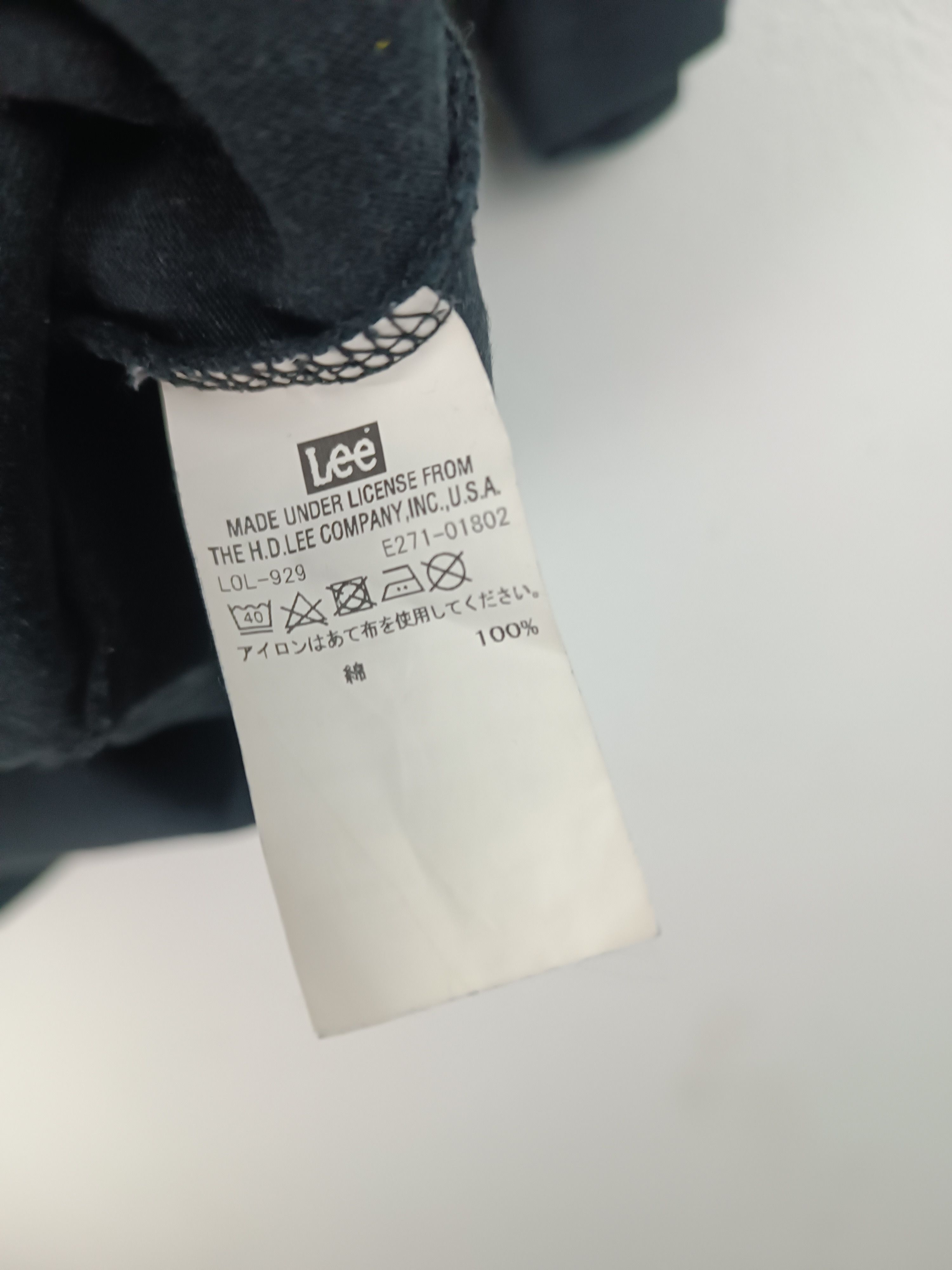 Lee VINTAGE Y2K FADED UNION MADE LEE POCKET TEE VERY RARE Size US L / EU 52-54 / 3 - 9 Thumbnail
