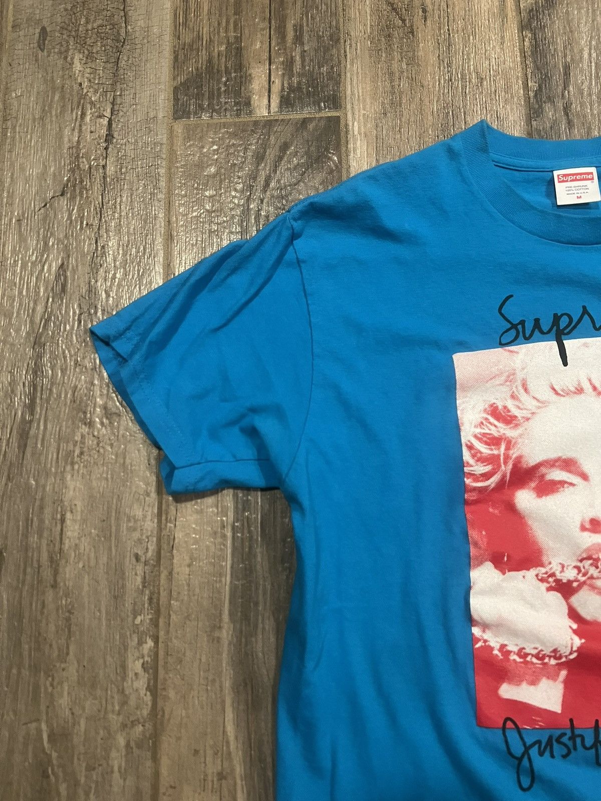 Supreme Supreme 2018 madonna tee Size US M / EU 48-50 / 2 - 4 Thumbnail