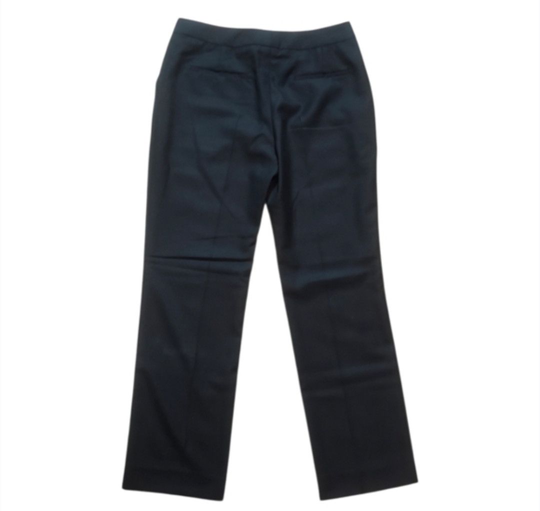 Schiaparelli FW20 Daniel Roseberry Wool-Silk Cigarette Trousers Size 32" / US 10 / IT 46 - 2 Thumbnail