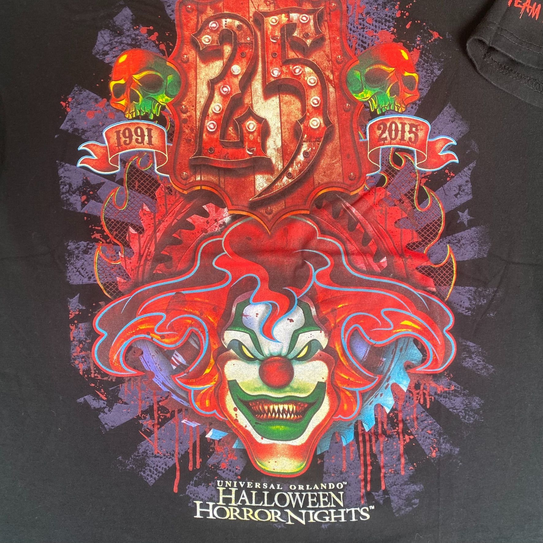 Universal Studios Vintage Halloween Horror Nights Shirt Universal Clown HHN Te Size US M / EU 48-50 / 2 - 3 Thumbnail