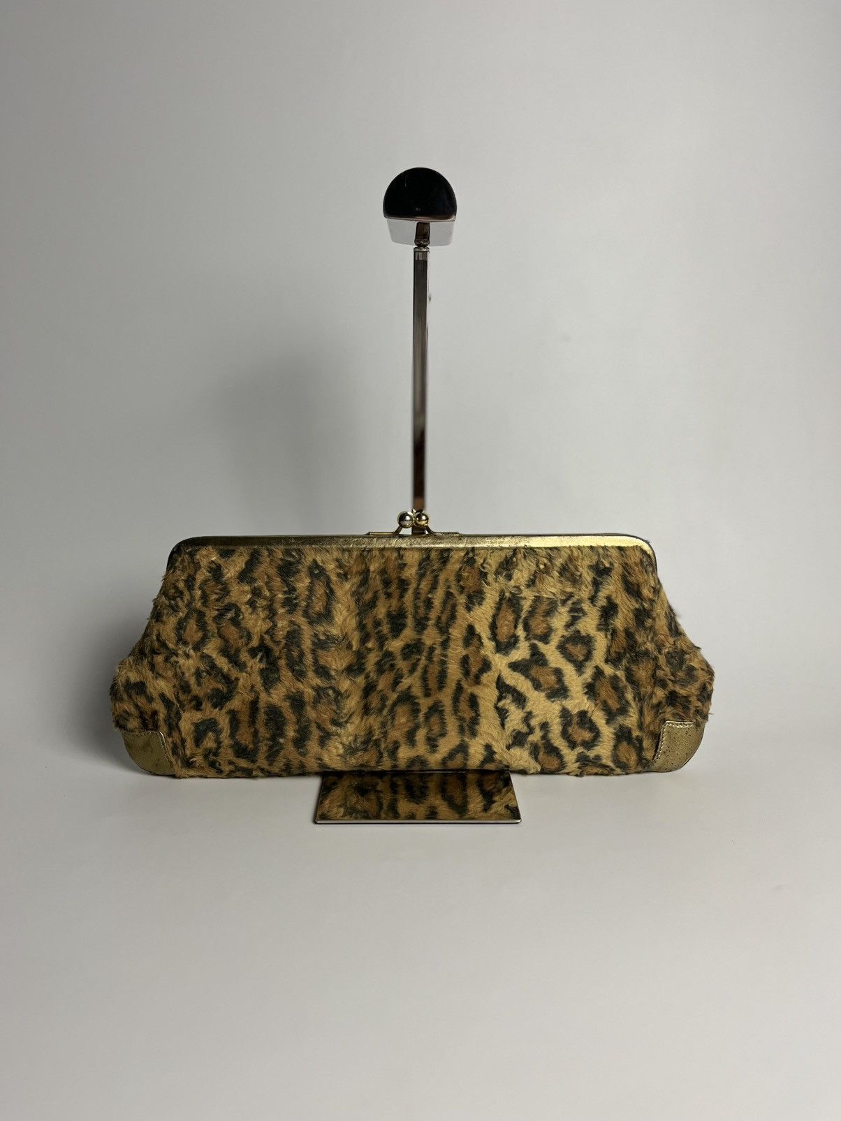 Vivienne Westwood Vivienne Westwood Faux Fur Leopard Long Clutch Bag Size ONE SIZE - 4 Thumbnail