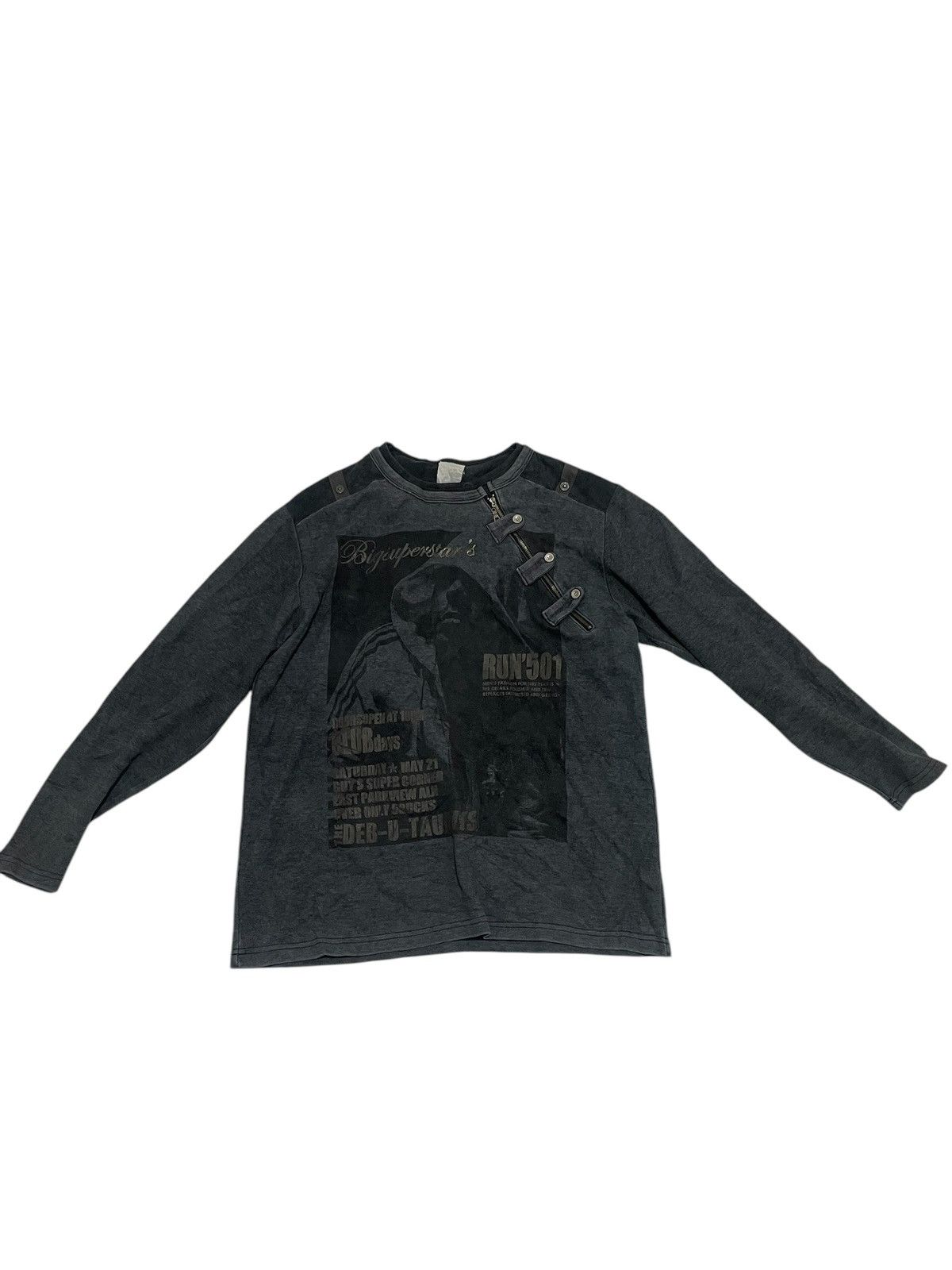 Japanese Brand Rare longsleeve shirt like berning sho Size US M / EU 48-50 / 2 - 4 Thumbnail