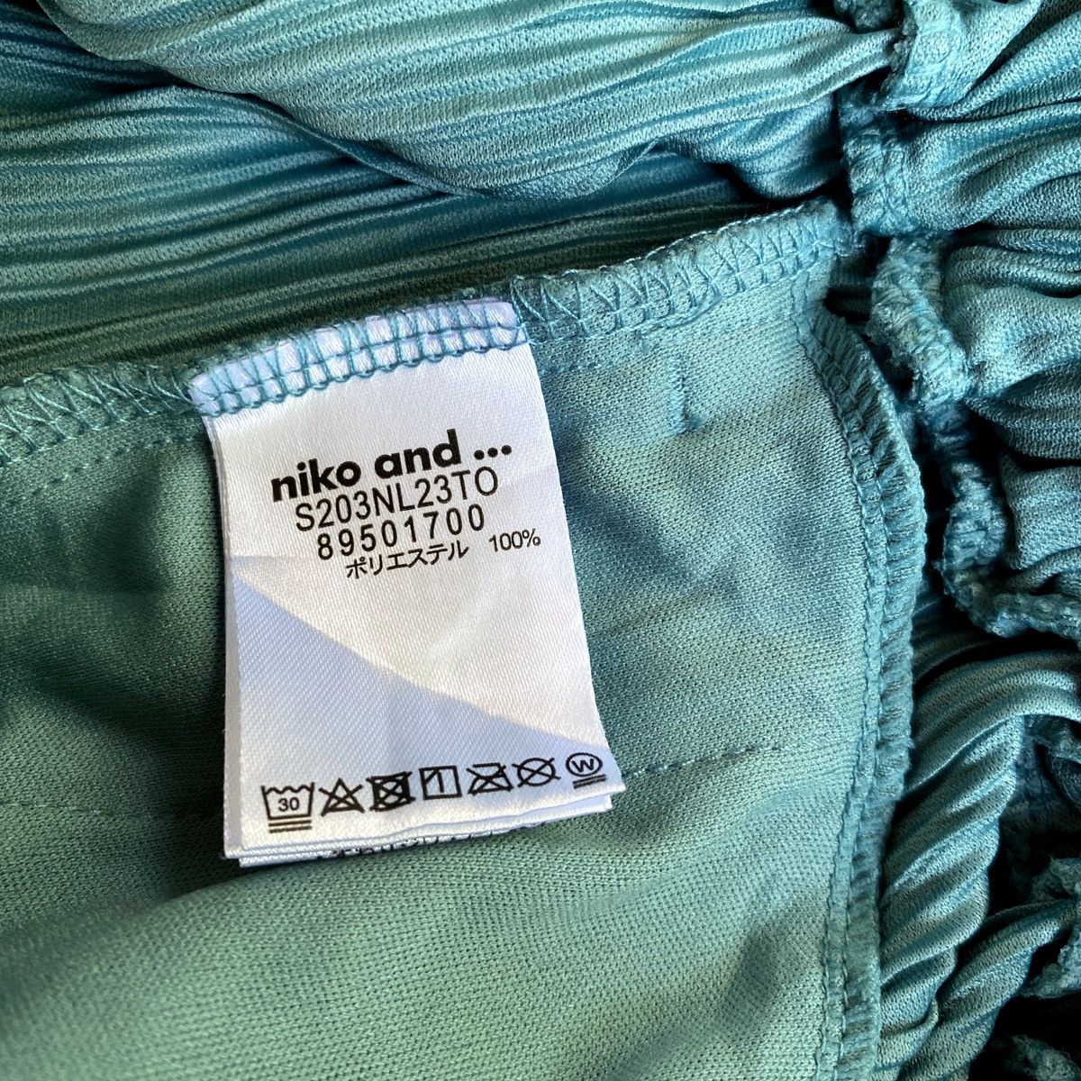 Issey Miyake × Japanese Brand × Vintage Rare Japanese Brand Niko And.. Pleats Wide Balloon Pants Size US 33 - 8 Thumbnail