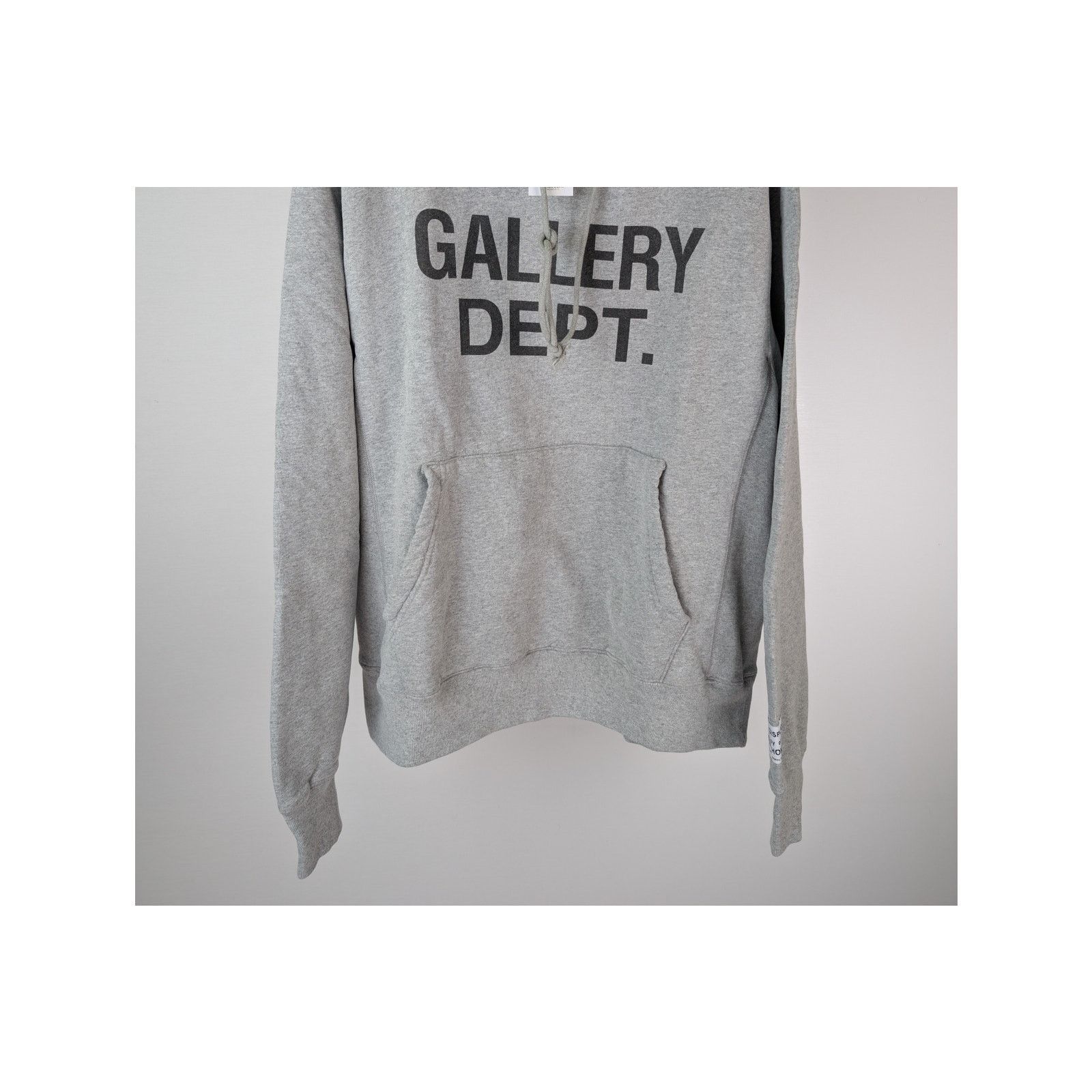 Gallery Dept. o1rshd1 Center Logo-Print Hoodie in Heather Grey Size US XXL / EU 58 / 5 - 2 Thumbnail