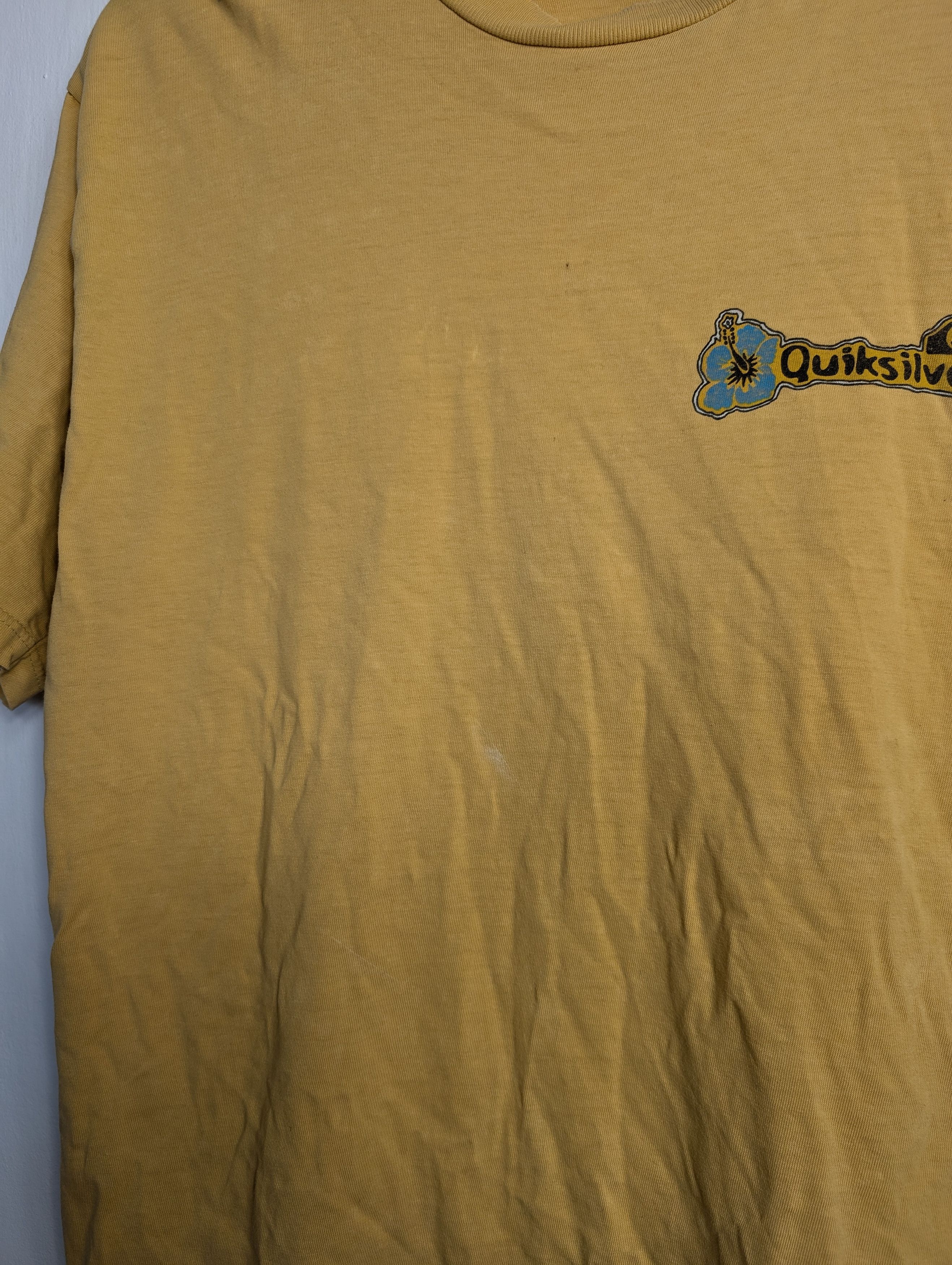 Quiksilver Vintage Quiksilver T-shirt Distressed Surf Skate Size US M / EU 48-50 / 2 - 6 Thumbnail