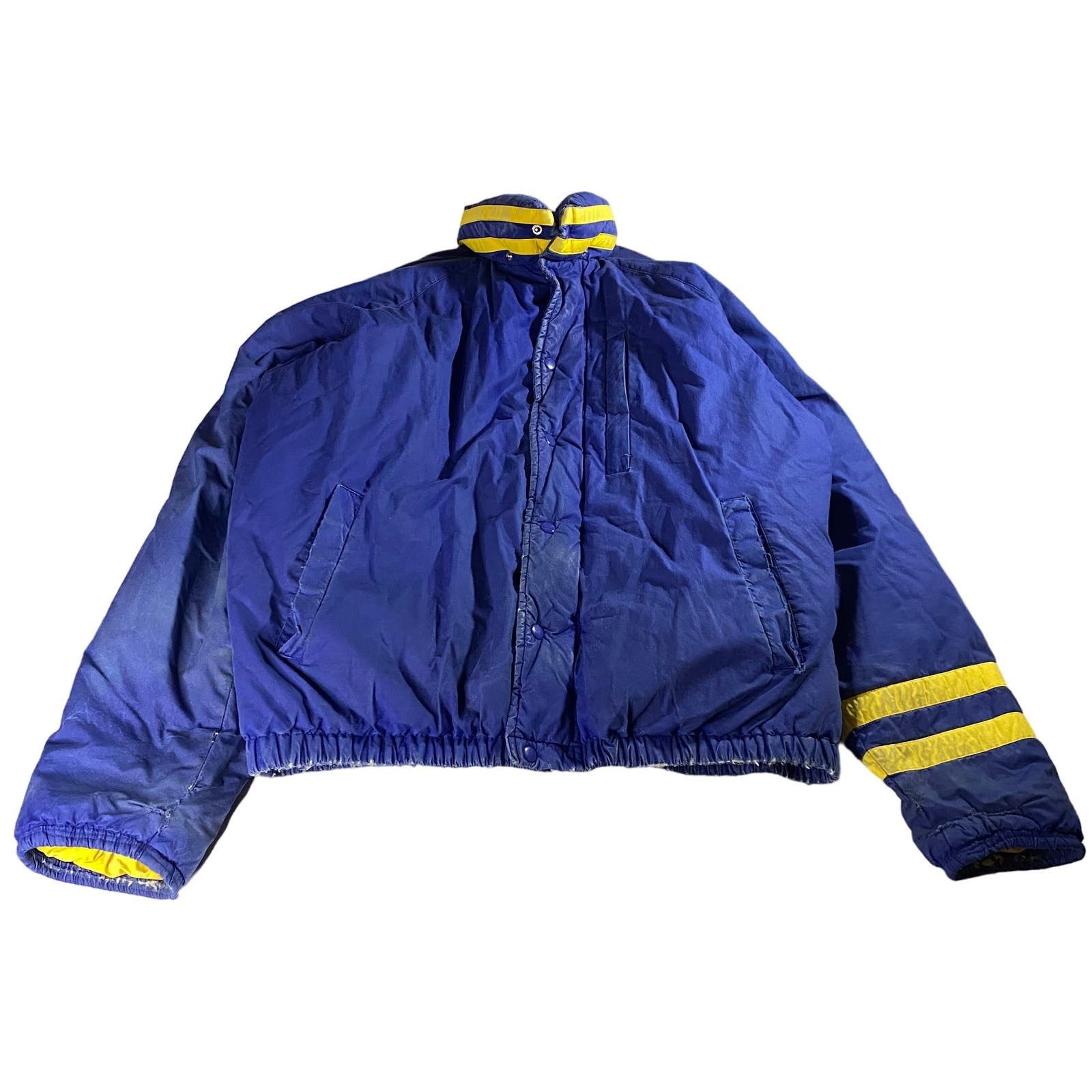 Vintage Rare Polo Ralph Lauren Down USA Ski Jacket Large