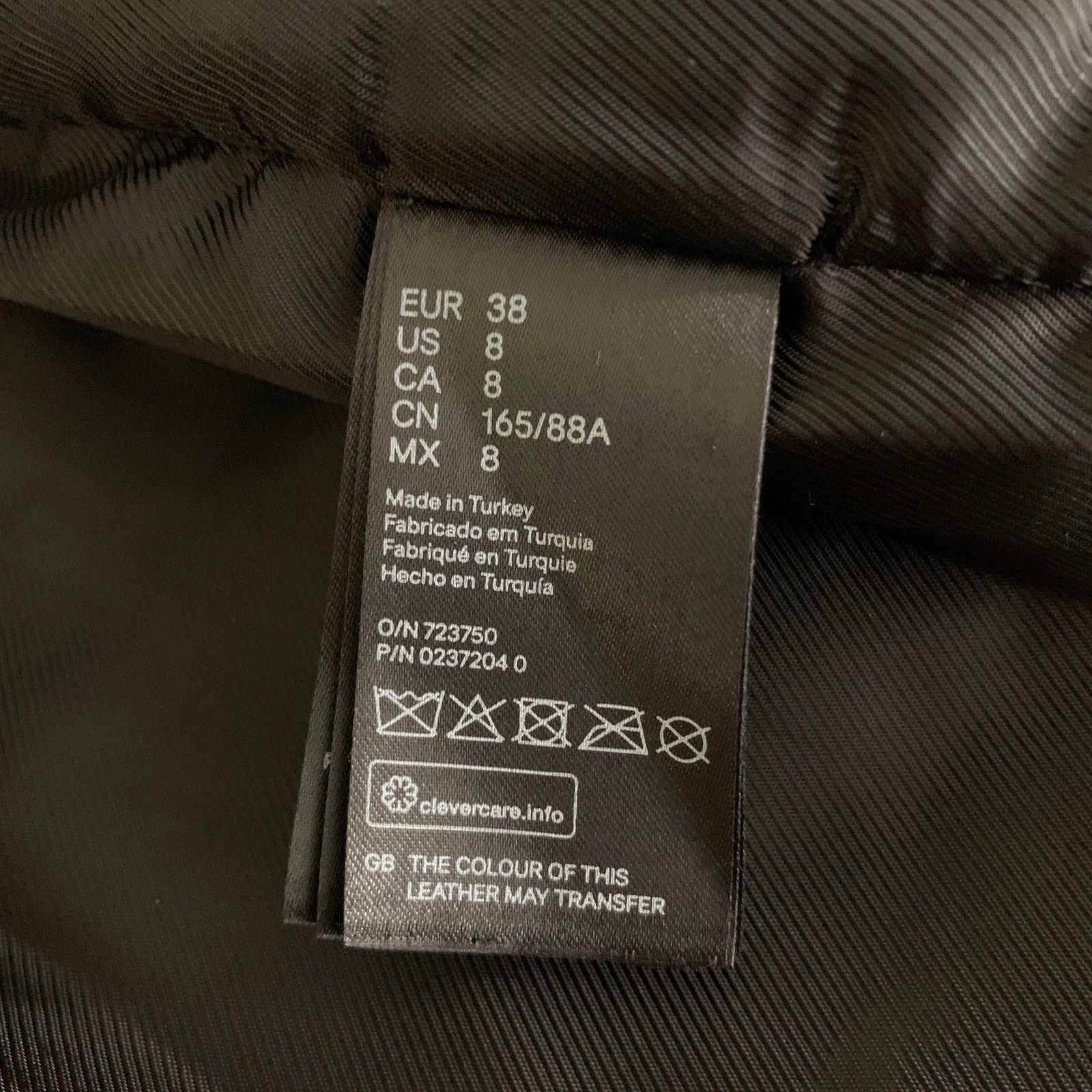 Alexander Wang ALEXANDER WANG Black Leather Quilted Moto Racer Jacket Size M / US 6-8 / IT 42-44 - 8 Thumbnail