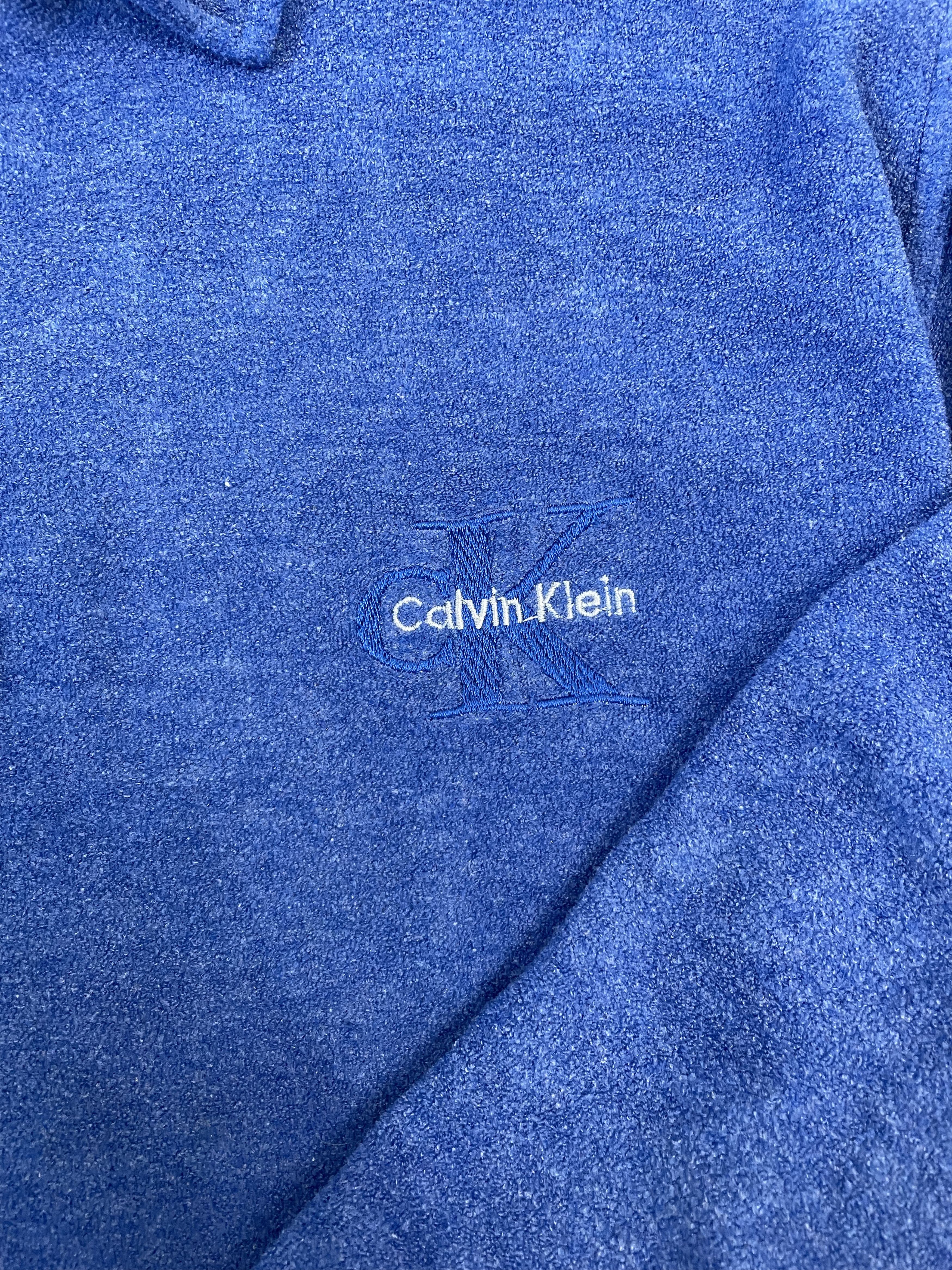 Calvin Klein × Vintage Vintage Men's sweatshirt Calvin Klein fleece MADE IN USA Size US M / EU 48-50 / 2 - 6 Thumbnail