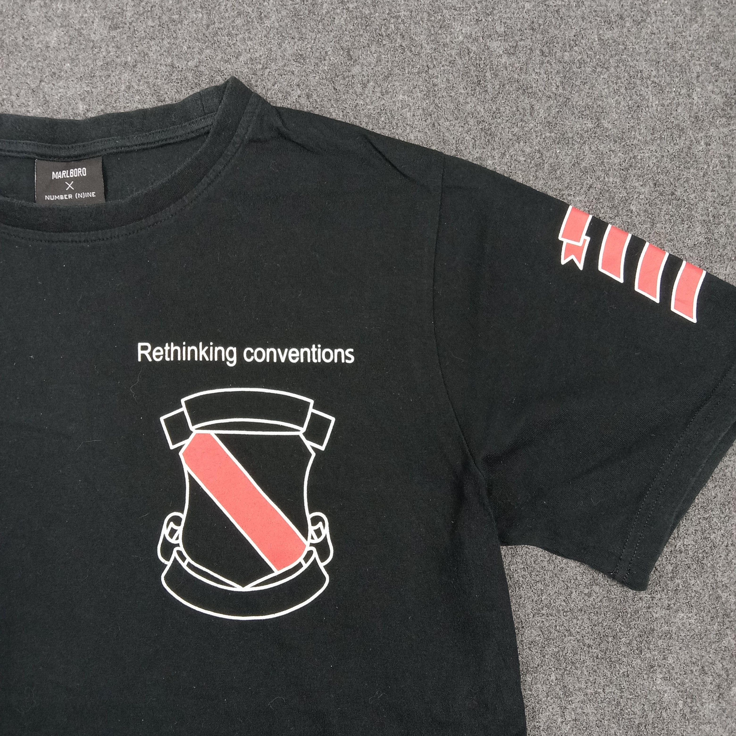Number (N)ine Marlboro x Number Nine Japanese Brand Tshirt C285N44 Size US M / EU 48-50 / 2 - 5 Thumbnail