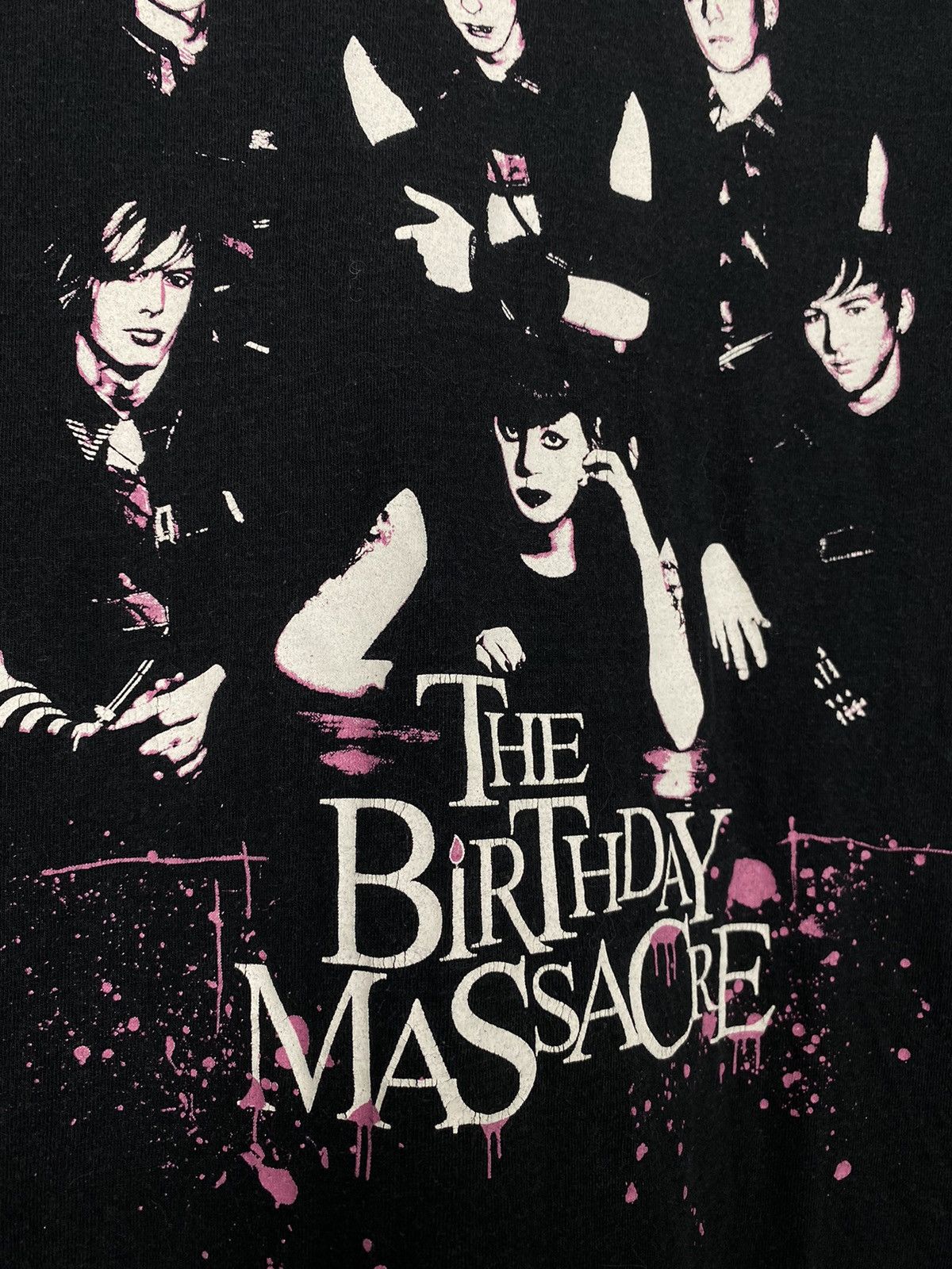 Band Tees × Vintage The Birthday Massacre Graphic Band T-Shirt y2k M rock metal Size US M / EU 48-50 / 2 - 6 Thumbnail