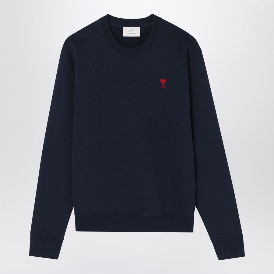AMI o1d2blof0625 Sweatshirt in Midnight Blue Size US S / EU 44-46 / 1 - 1 Thumbnail