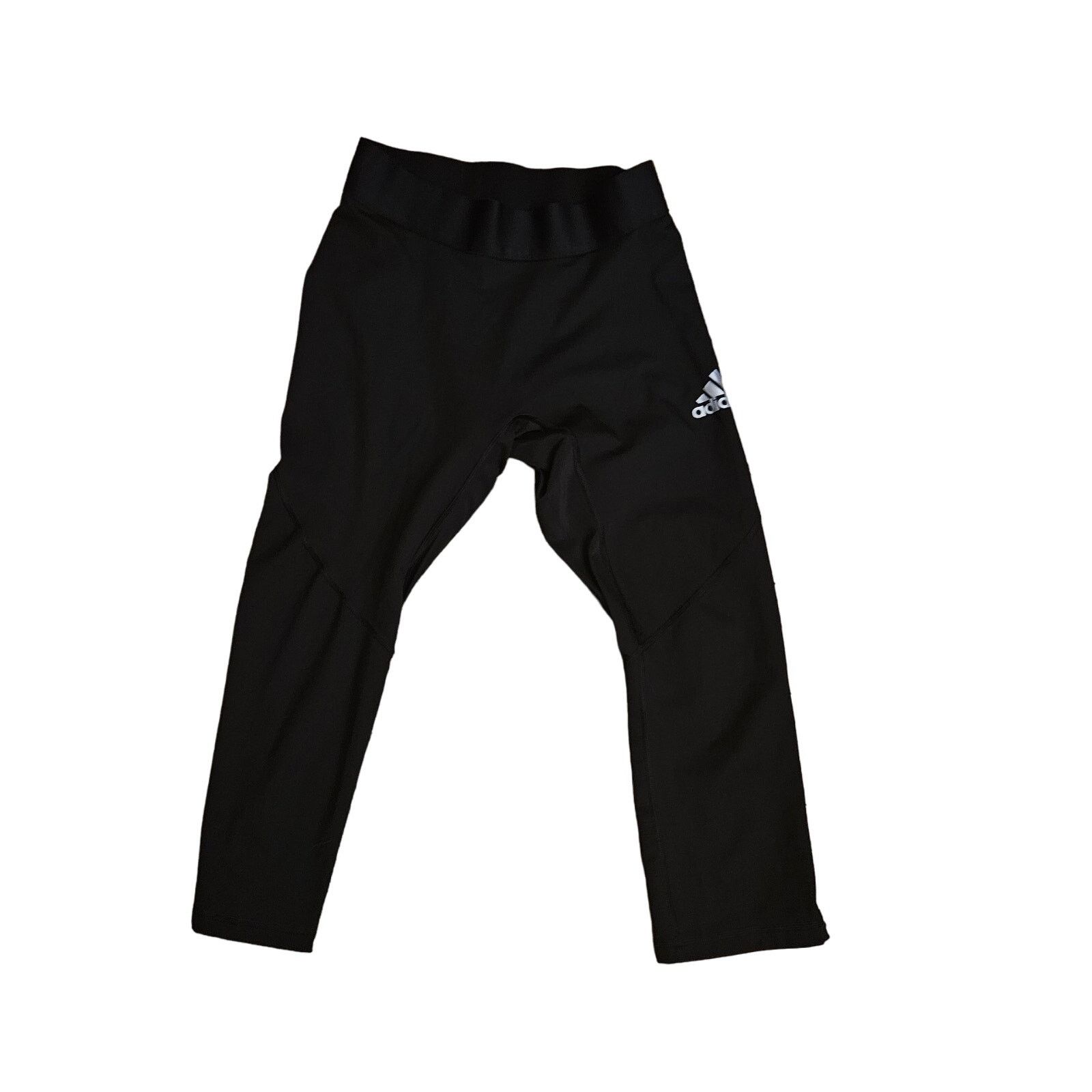 Adidas Adidas Compression Pants Stretch Womens Black Size Medium Size 28" / US 6 / IT 42 - 1 Thumbnail