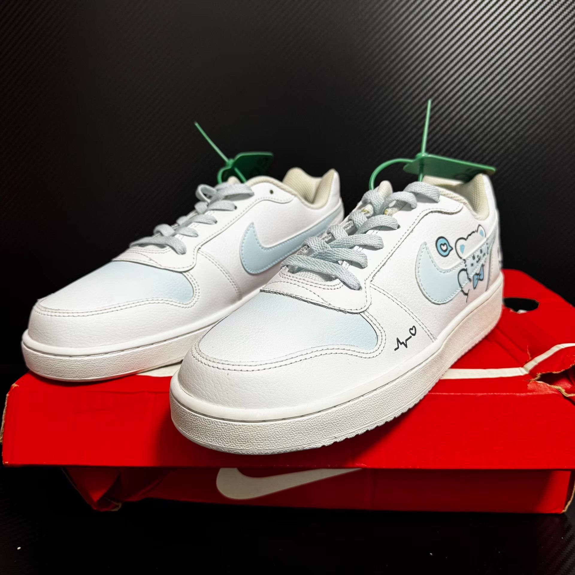 Nike Nike Court Borough Low Q11 Size US 9 / EU 42 - 3 Thumbnail