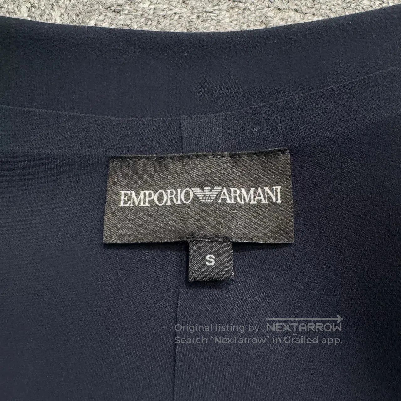 Emporio Armani Emporio Armani Solid Color Blazer. Size US S / EU 44-46 / 1 - 2 Thumbnail