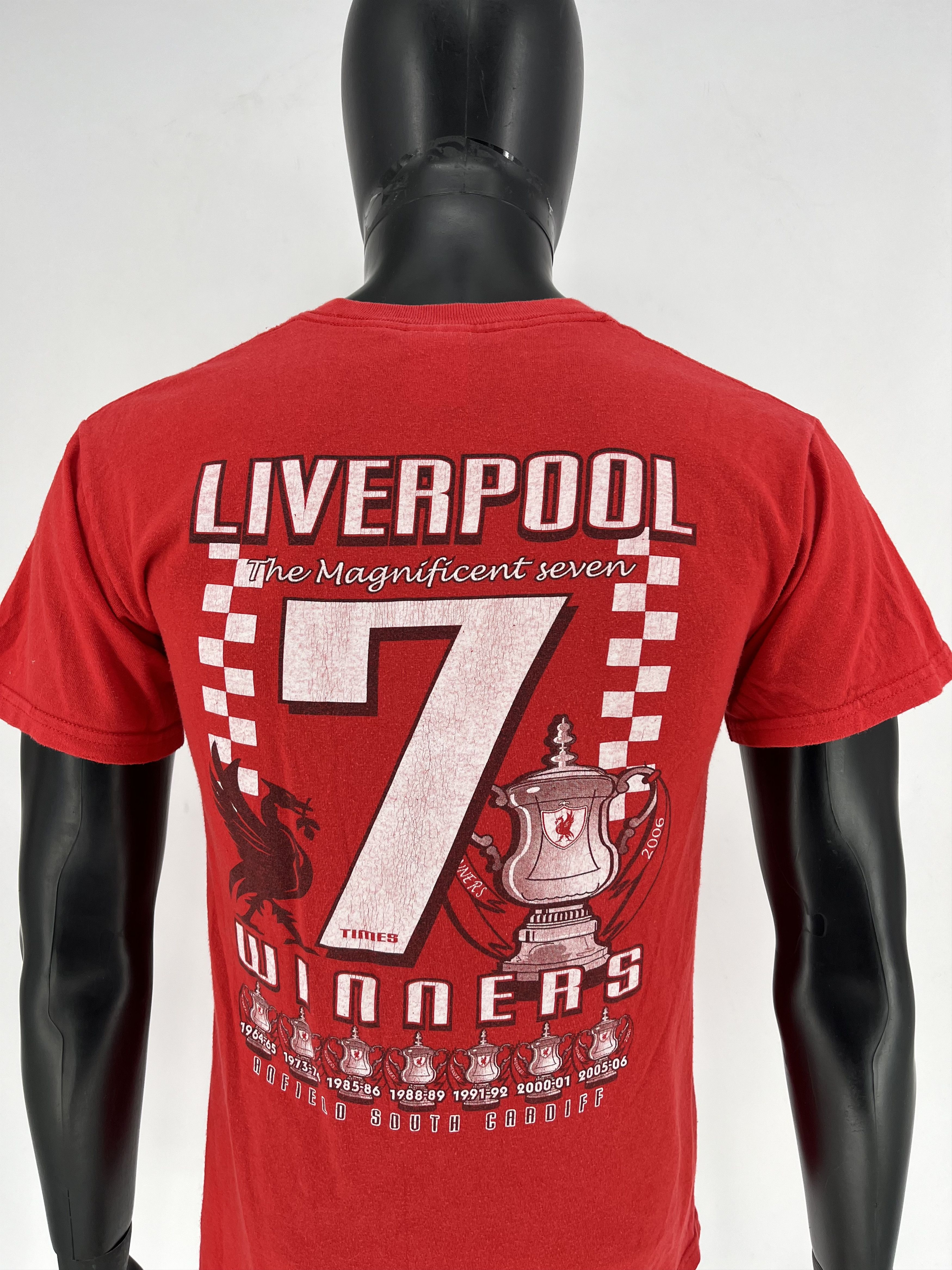 Other Vintage Football TShirt Champions League Liverpool Hammers Size US S / EU 44-46 / 1 - 10 Thumbnail