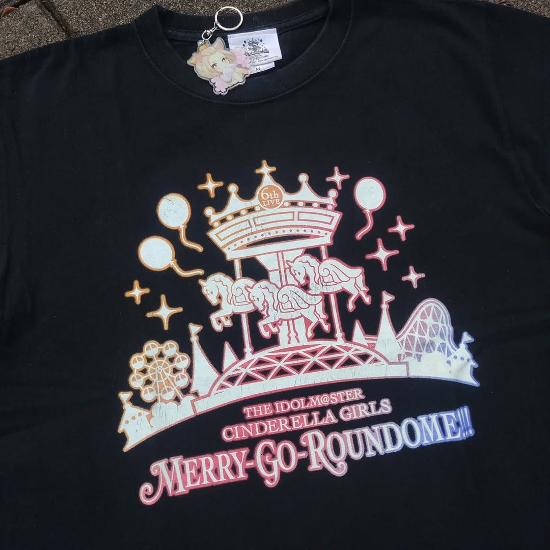Anime Idolmaster Cinderella Girls Live 2018 Tee Size US M / EU 48-50 / 2 - 4 Thumbnail