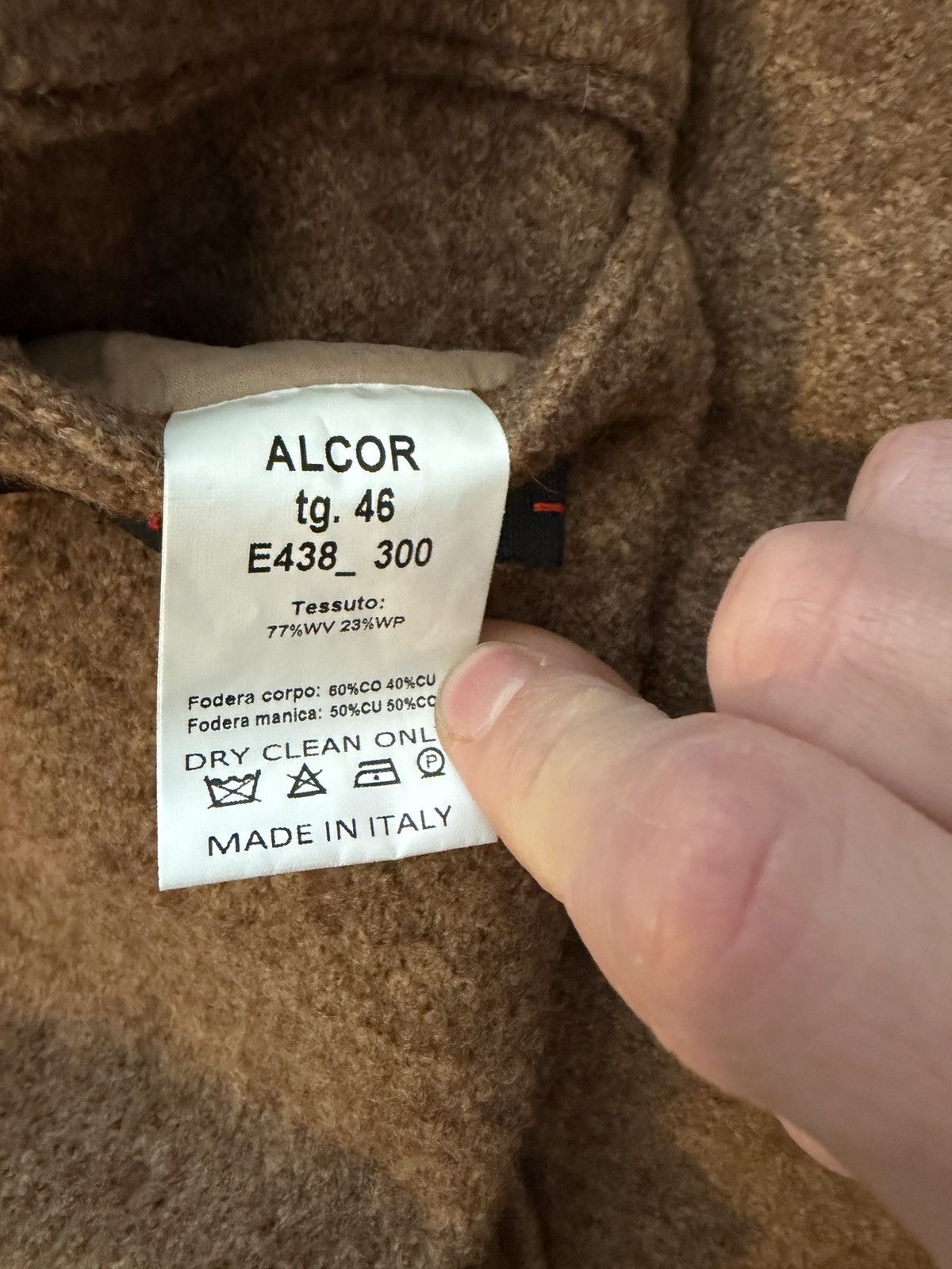 THE GIGI Mid length tailored Alpaca double breasted coat Size US M / EU 48-50 / 2 - 7 Thumbnail