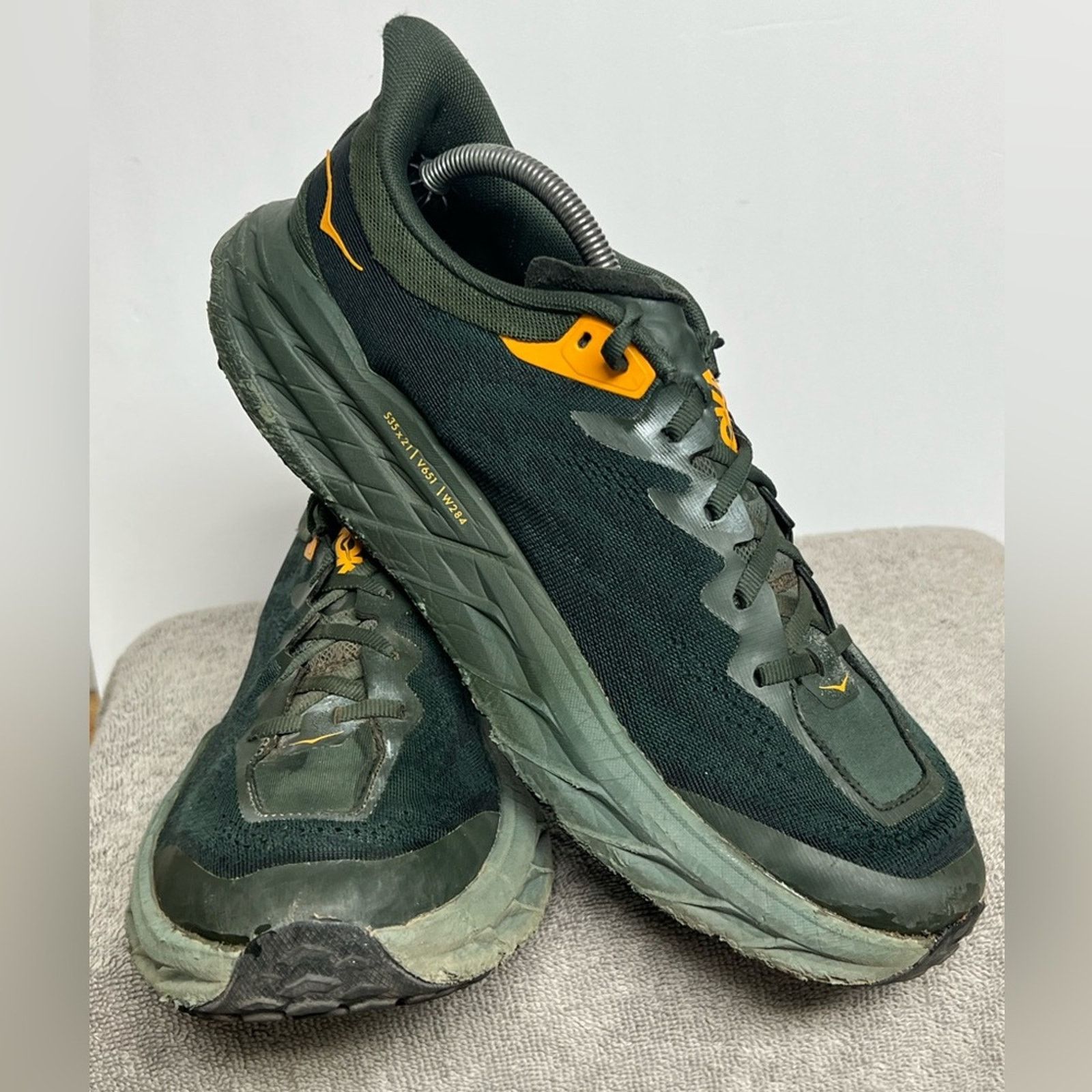 Hoka Hoka Speedgoat 5 Trail Shoes Olive Green - Men’s Size 11 D Size US 11 / EU 44 - 2 Thumbnail