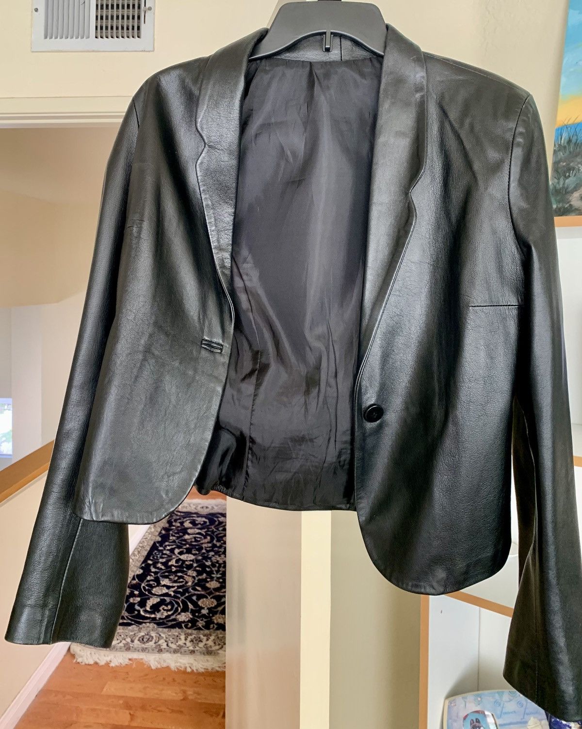 Other Genuine Italian Leather Jacket Size L / US 10 / IT 46 - 1 Thumbnail