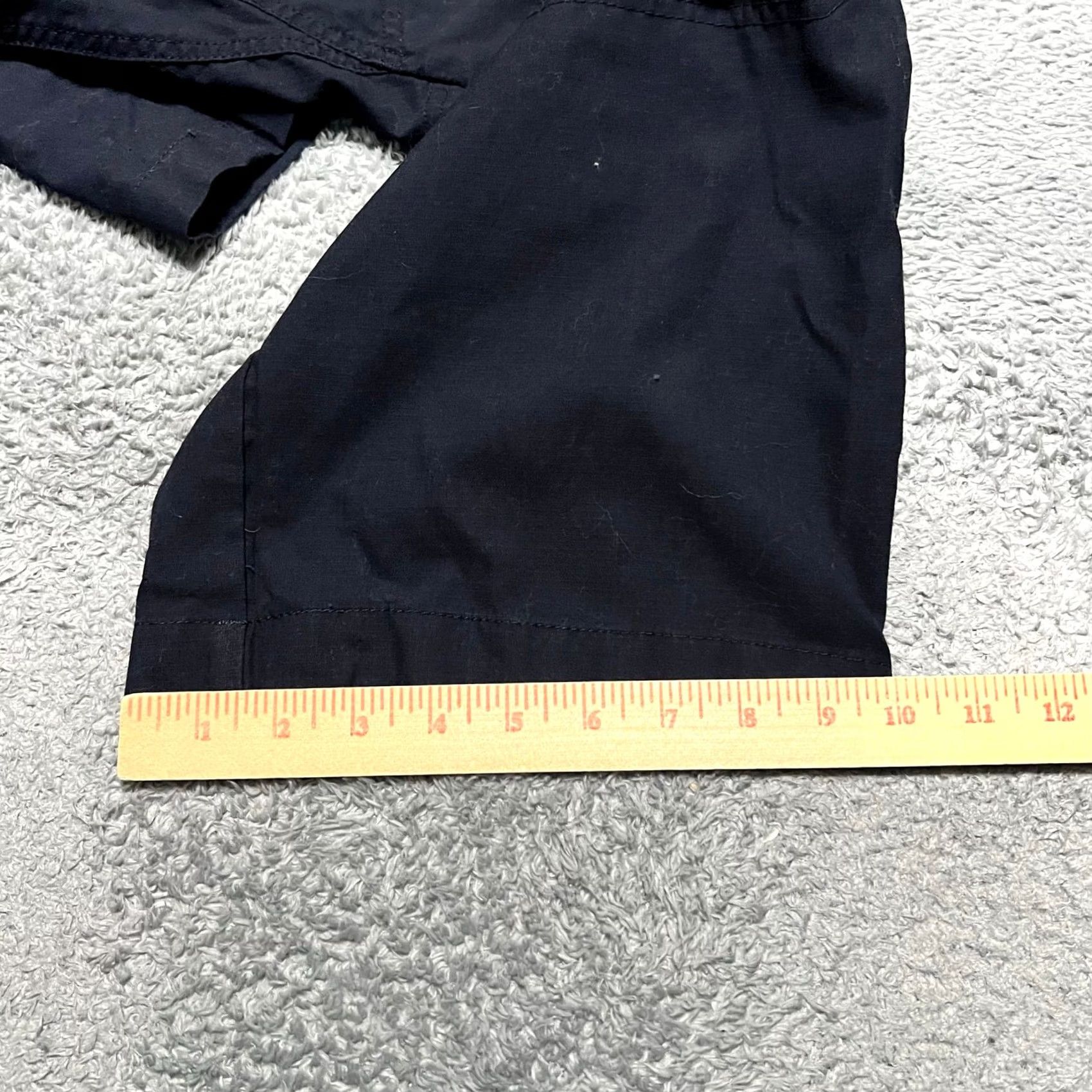 Vintage First Tactical Pants Mens 52 (52x32.5) Navy Blue Cargo Straight Fit Ripstop Size US 36 / EU 52 - 6 Thumbnail