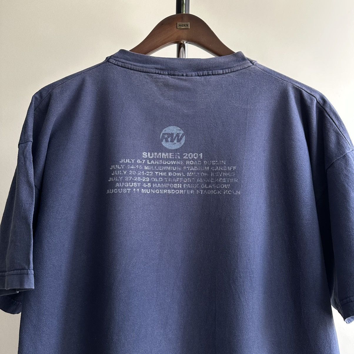 Band Tees × Vintage VINTAGE 2001 ROBBIE WILLIAMS DRAGON JAPANESE TOUR TEE Size US XL / EU 56 / 4 - 6 Thumbnail
