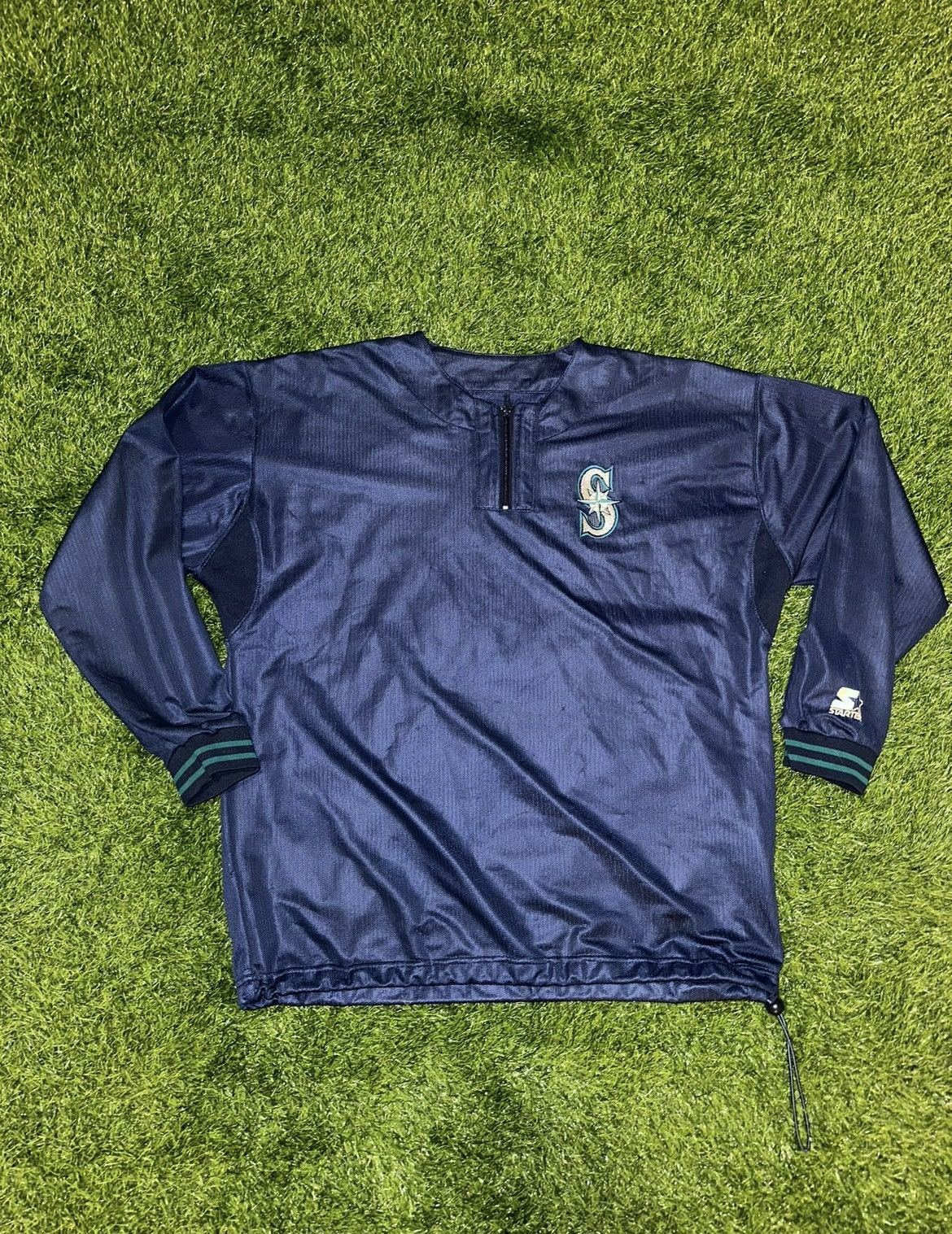 MLB × Starter × Vintage Vintage Starter Mlb Seattle Mariners Longsleeve Size M Size US M / EU 48-50 / 2 - 1 Thumbnail