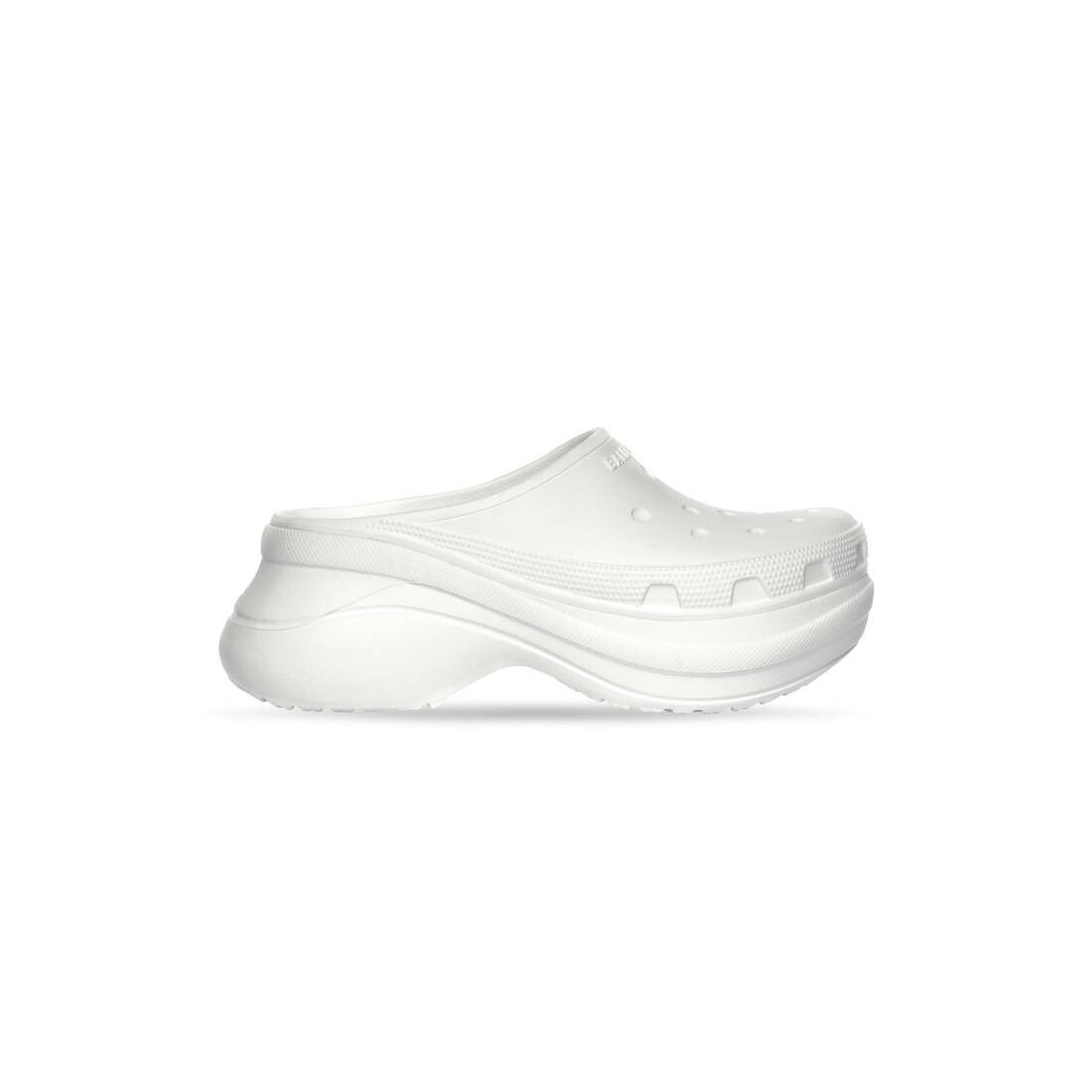 Balenciaga × Crocs o1s1wg110426 Crocs™ Mules in White Size US 9 / IT 39 - 1 Thumbnail