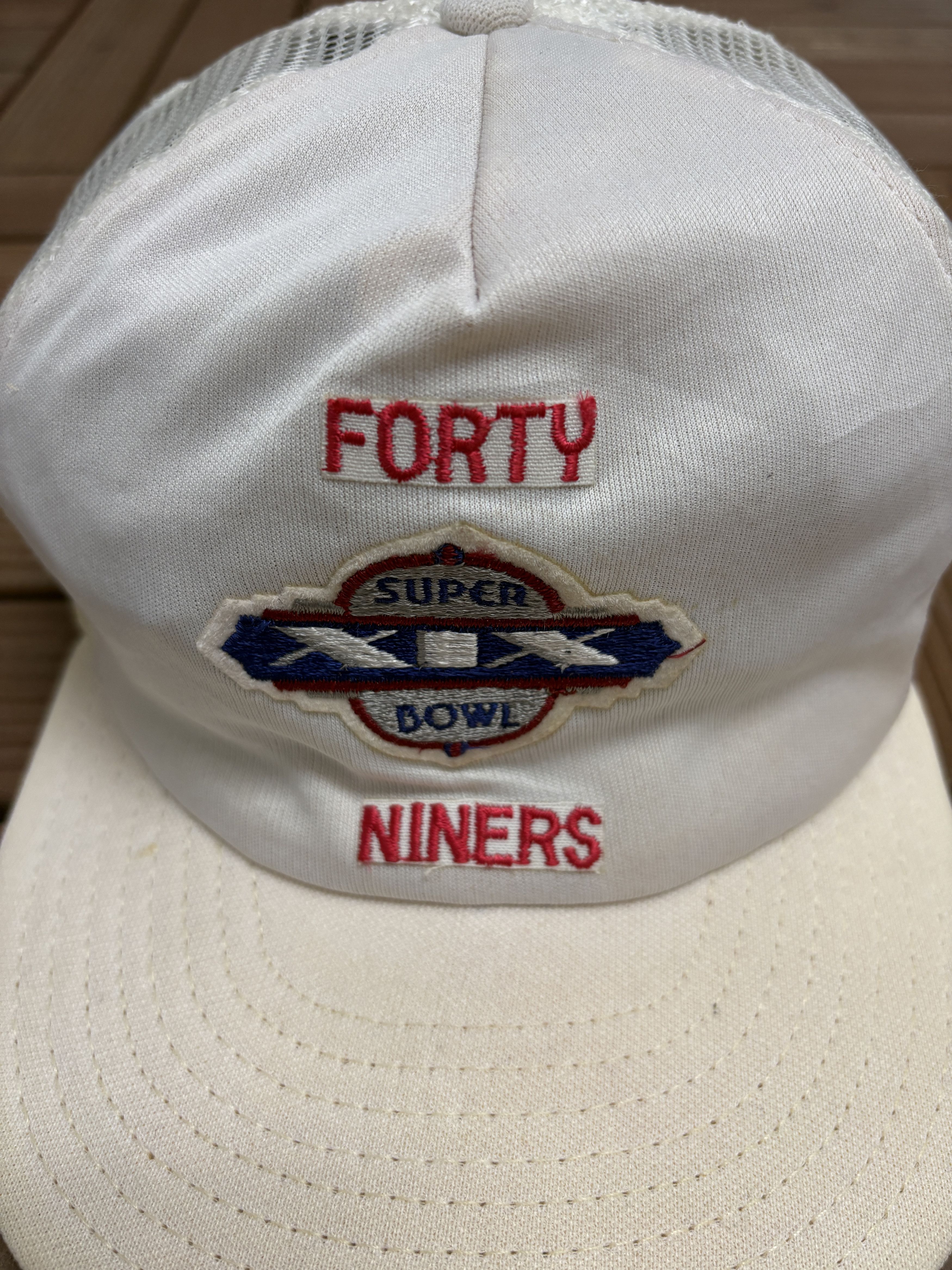 Vintage San Francisco 49ers Super Bowl XIX Vintage Snap Back Hat Size ONE SIZE - 3 Thumbnail