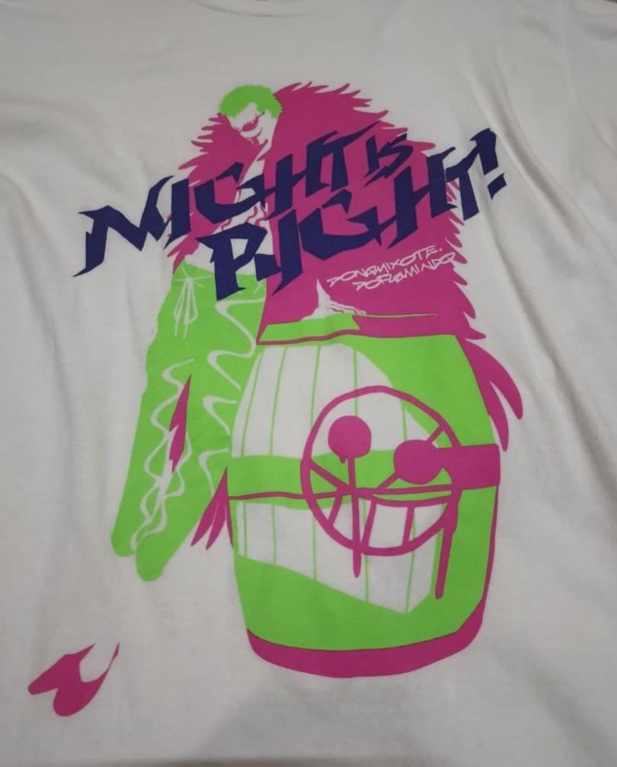 Anime Vintage Donquixote Doflamingo Arc Dressrosa One Piece Anime Size US M / EU 48-50 / 2 - 2 Thumbnail
