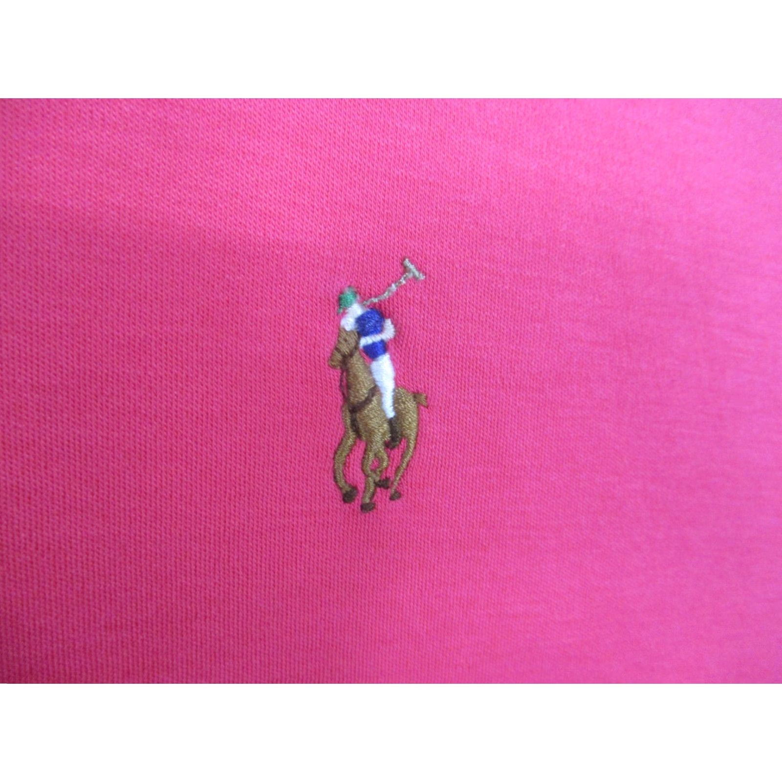 Polo Ralph Lauren Polo Ralph Lauren Polo Shirt Mens 3XB Big & Tall Pink Pima Soft Touch Pony Logo Shirt Mens Big 3X Pink Size US XXL / EU 58 / 5 - 2 Thumbnail