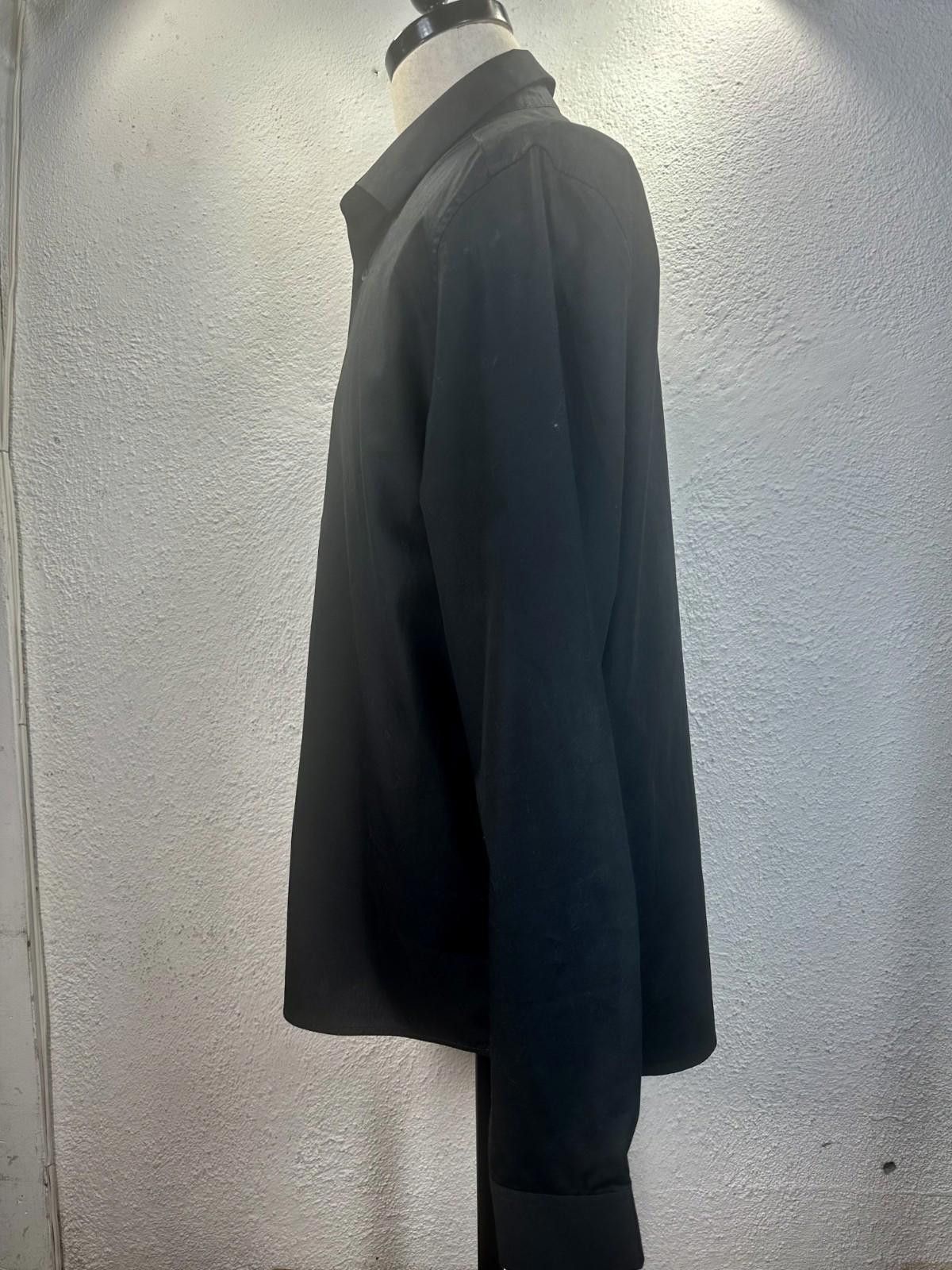 Asos Asos Design 100% Cotton Black Button Down Shirt Mens XL Size US XL / EU 56 / 4 - 2 Thumbnail