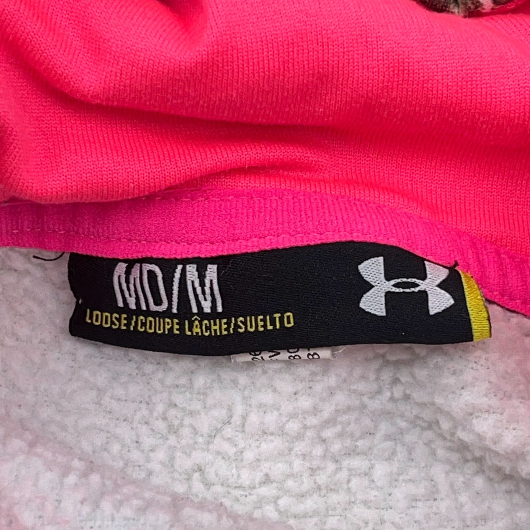 Under Armour Under Armour Hoodie Women M Camo Realtree Pink Logo Sweatshirt Cold Gear Brown Camouflage All Seasons Hooded Pockets Logo Embroidered Relaxed Regular Size M / US 6-8 / IT 42-44 - 4 Thumbnail