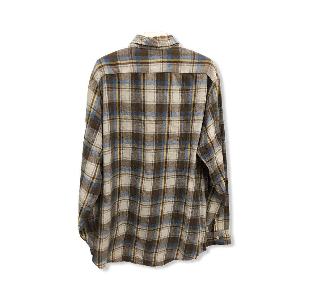 Flannel × Vintage Vintage Career Club Plaid Tartan Flannel Shirt 👕 Size US L / EU 52-54 / 3 - 4 Thumbnail
